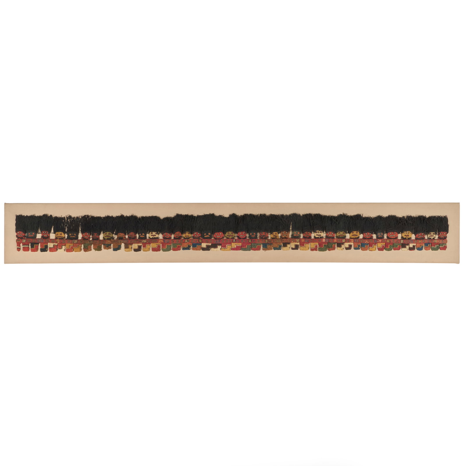 Peruvian Style Woven Figural Panel (1 of 5)