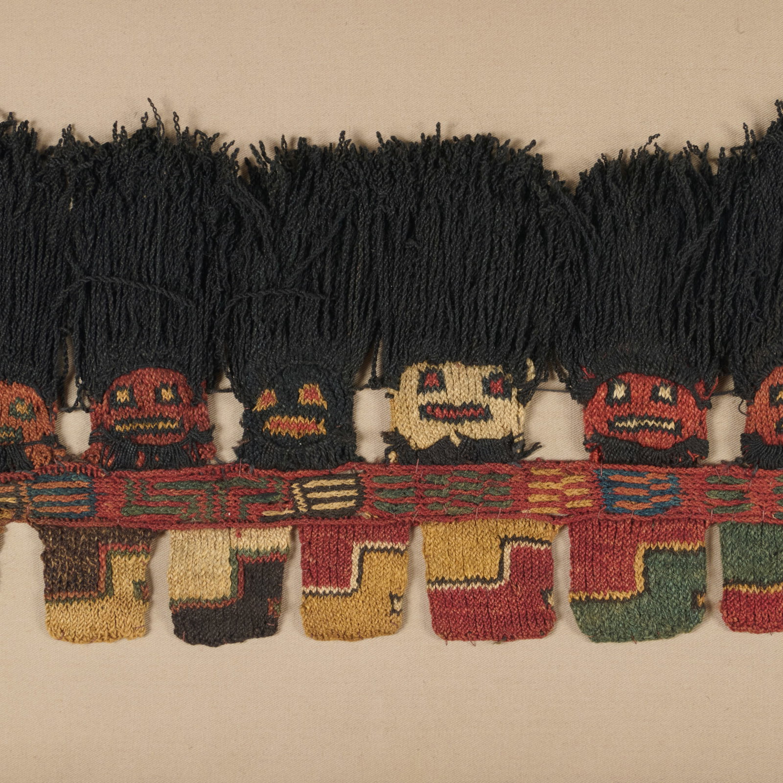 Peruvian Style Woven Figural Panel - 2