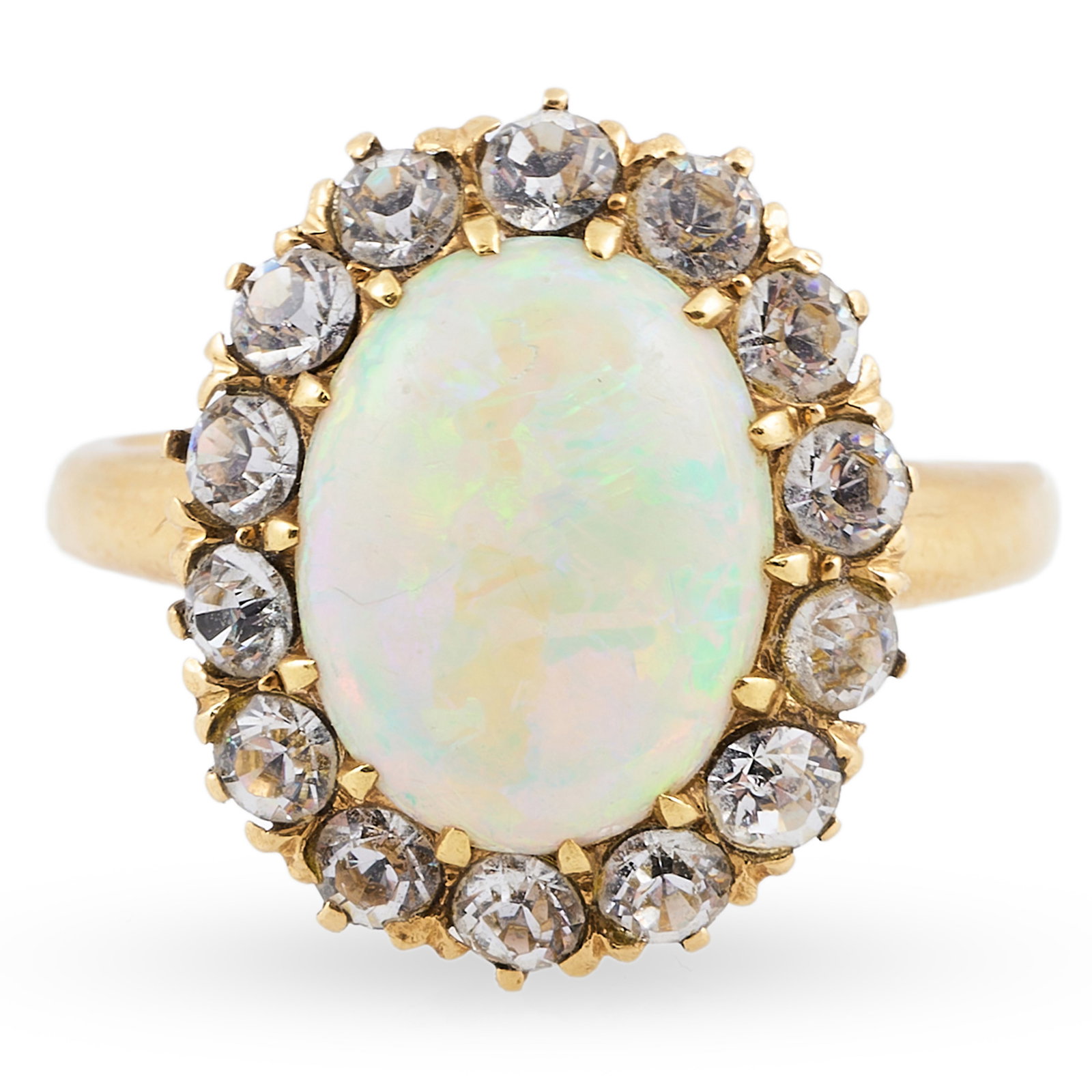 Opal and Diamond Ring - 2