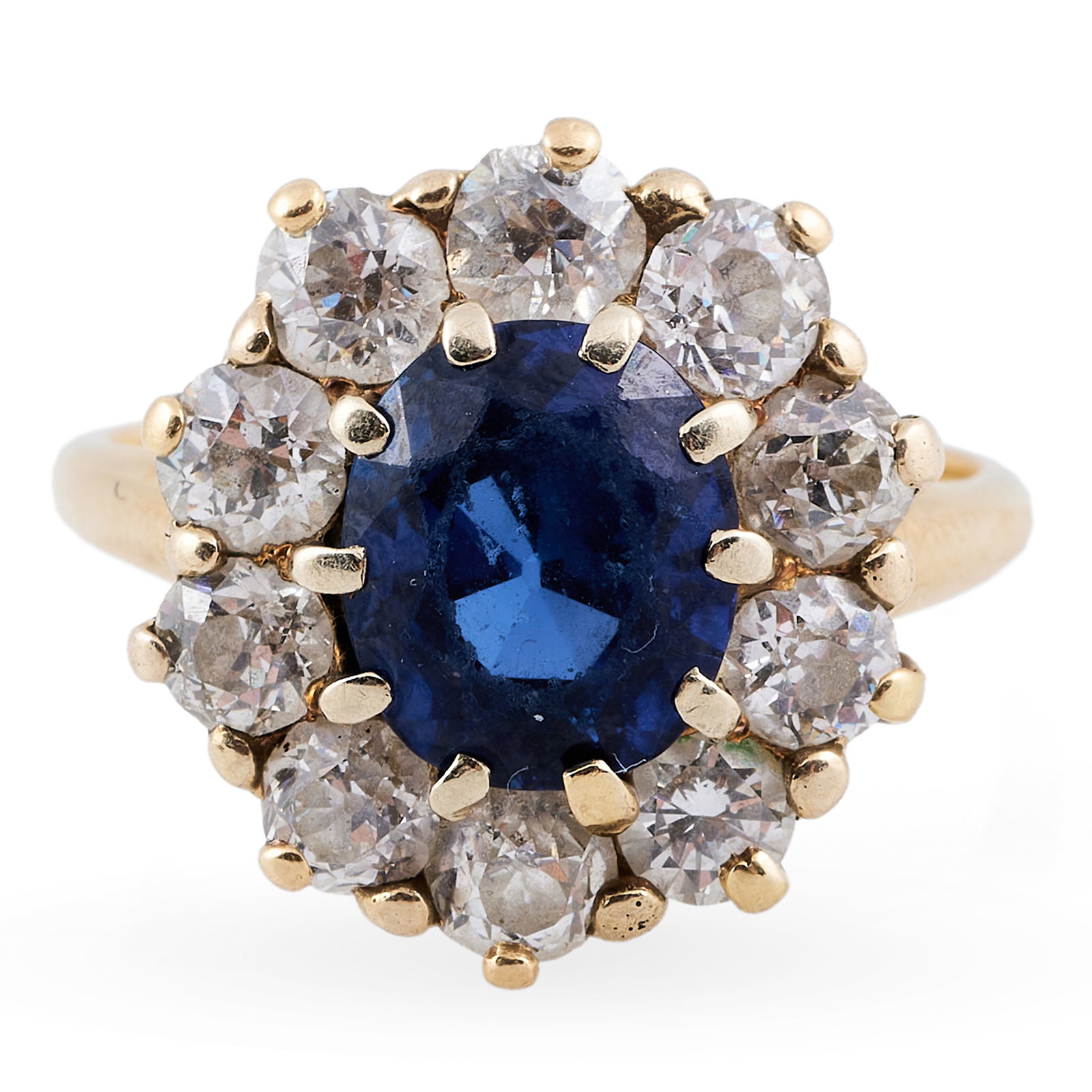 Sapphire and Diamond Ring - 2