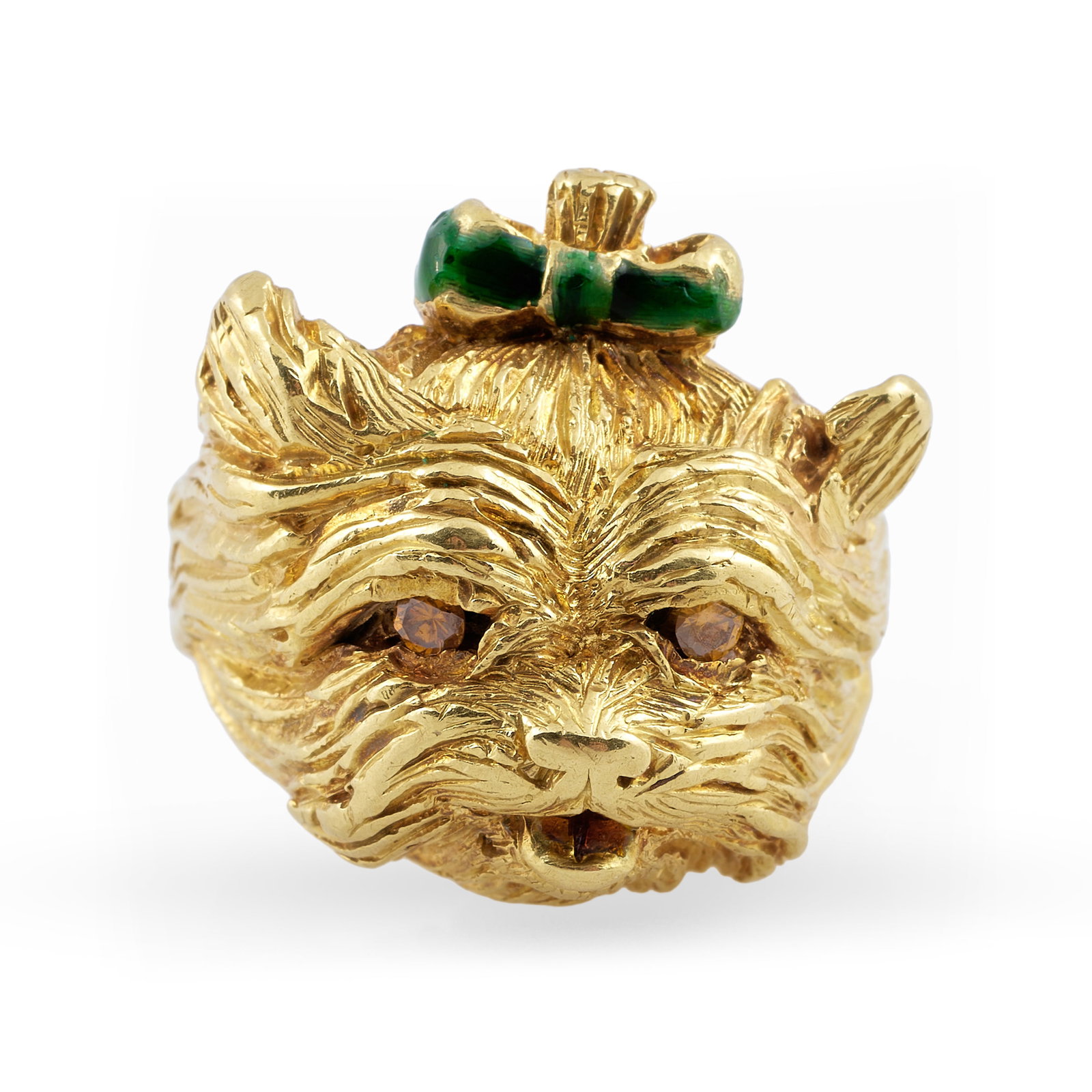 Gold Terrier Ring - 2