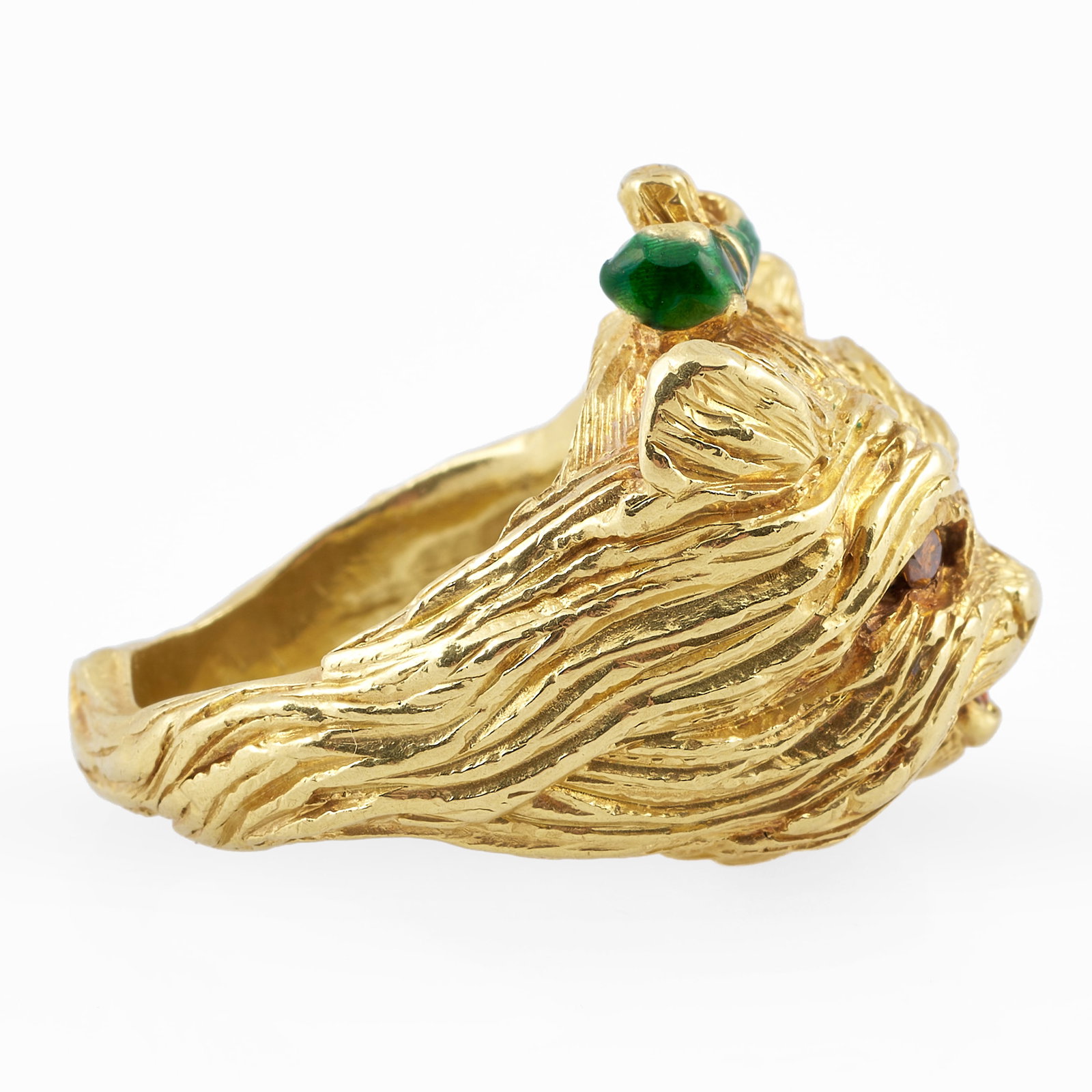 Gold Terrier Ring - 5
