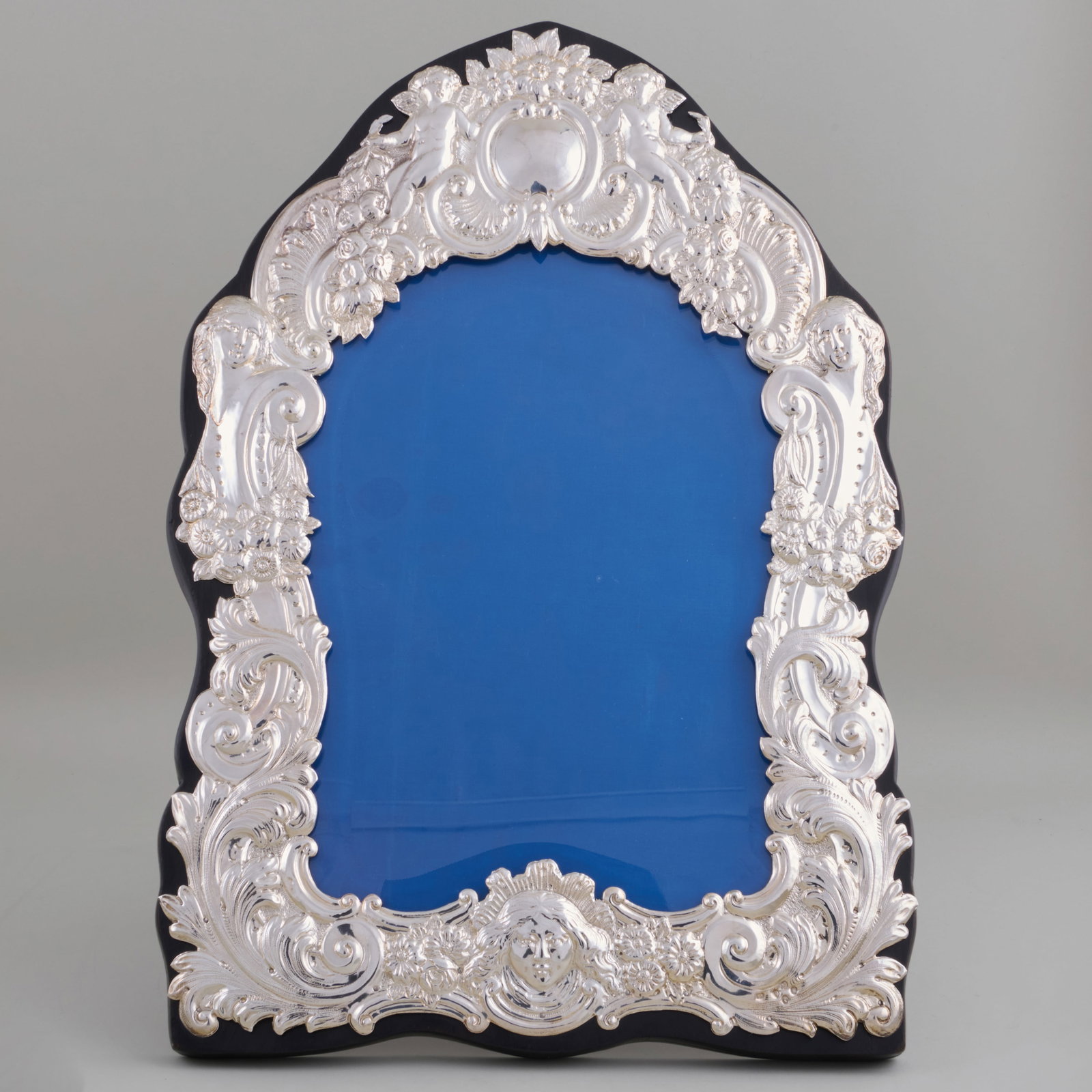 Victorian Silver Repousse Frame - 2