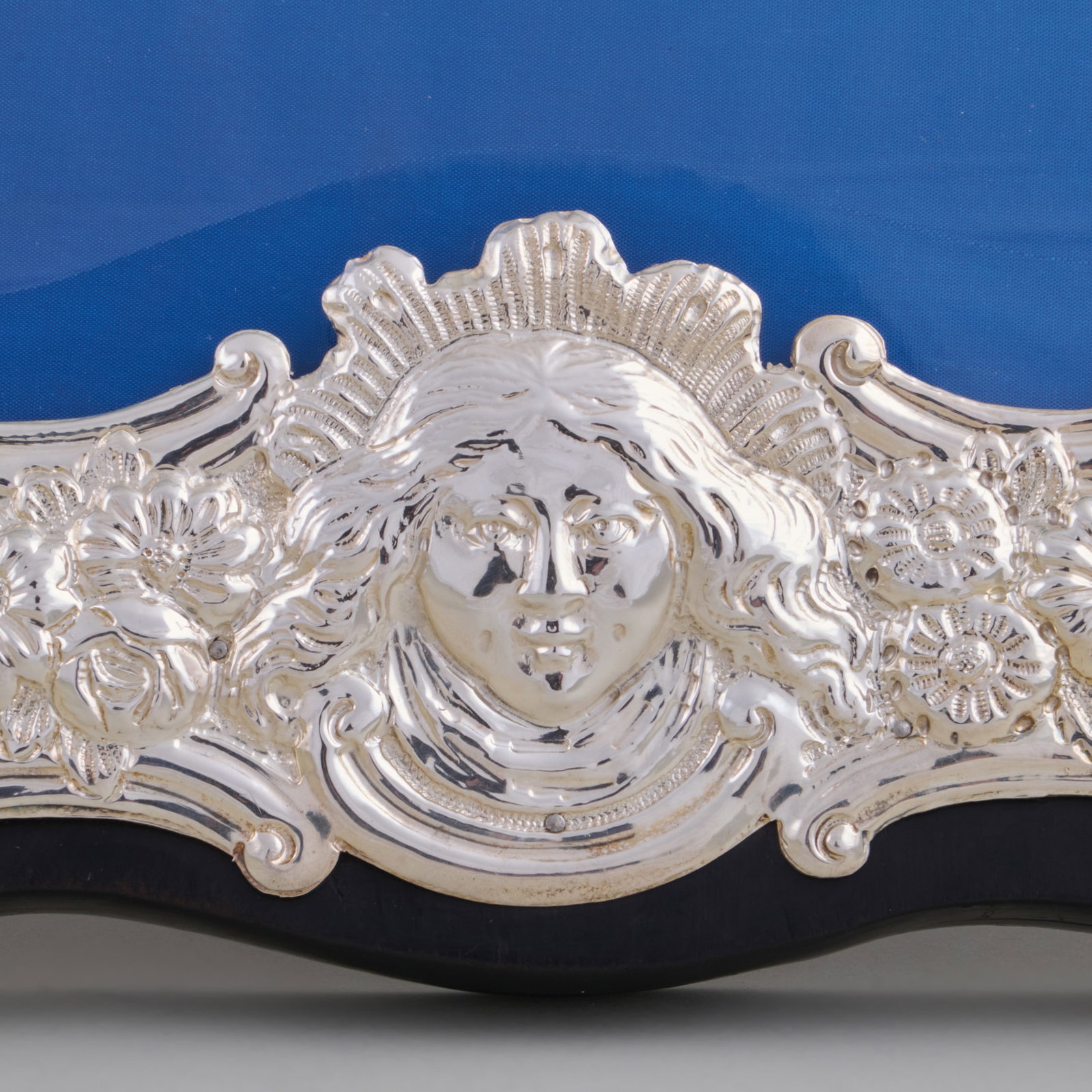 Victorian Silver Repousse Frame - 3