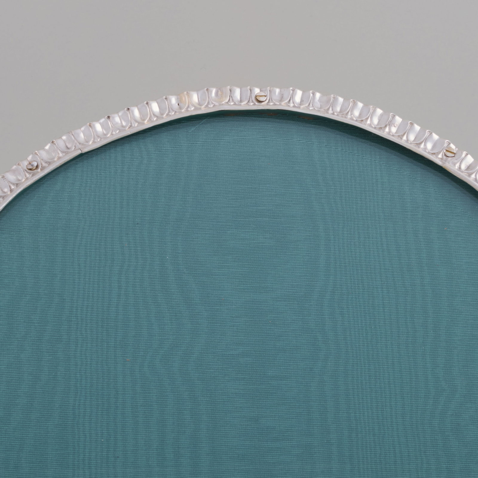 Large George V Silver Oval Frame - 4