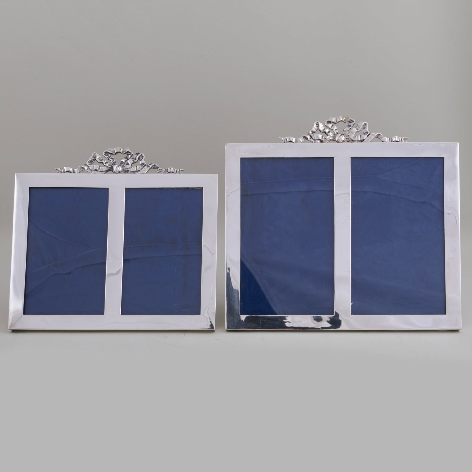 Two George V Double Silver Frames - 2
