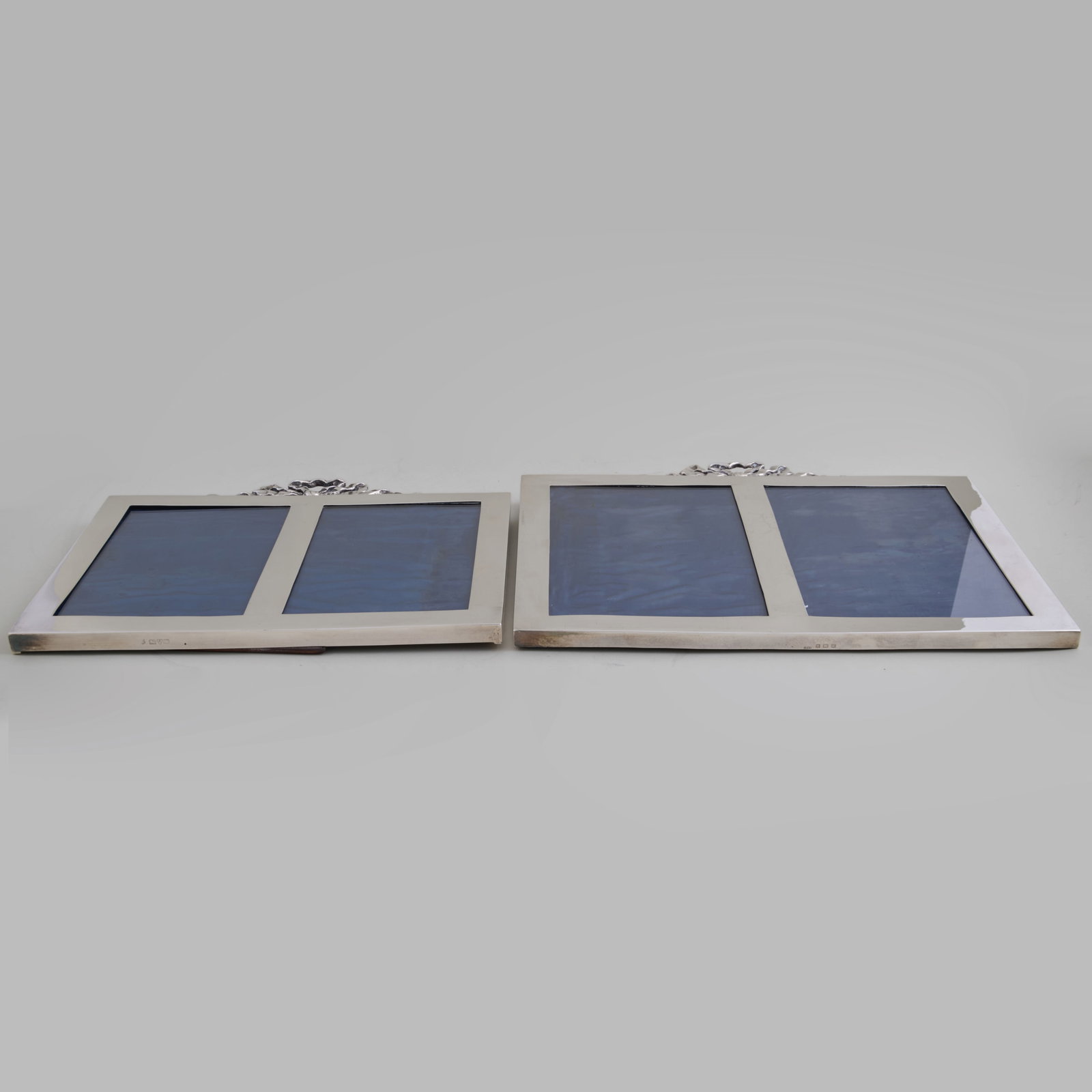 Two George V Double Silver Frames - 7