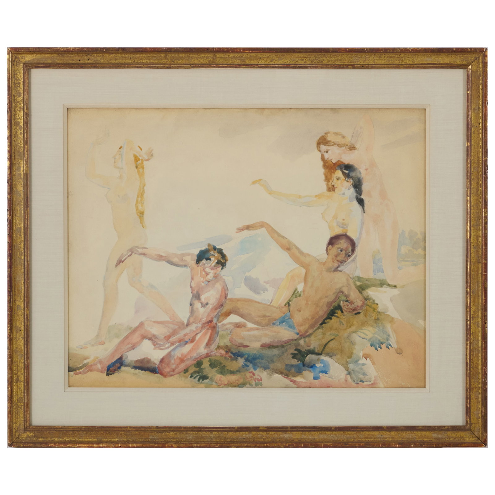 Arthur Bowen Davies (1862-1928): Life Currents (1 of 4)