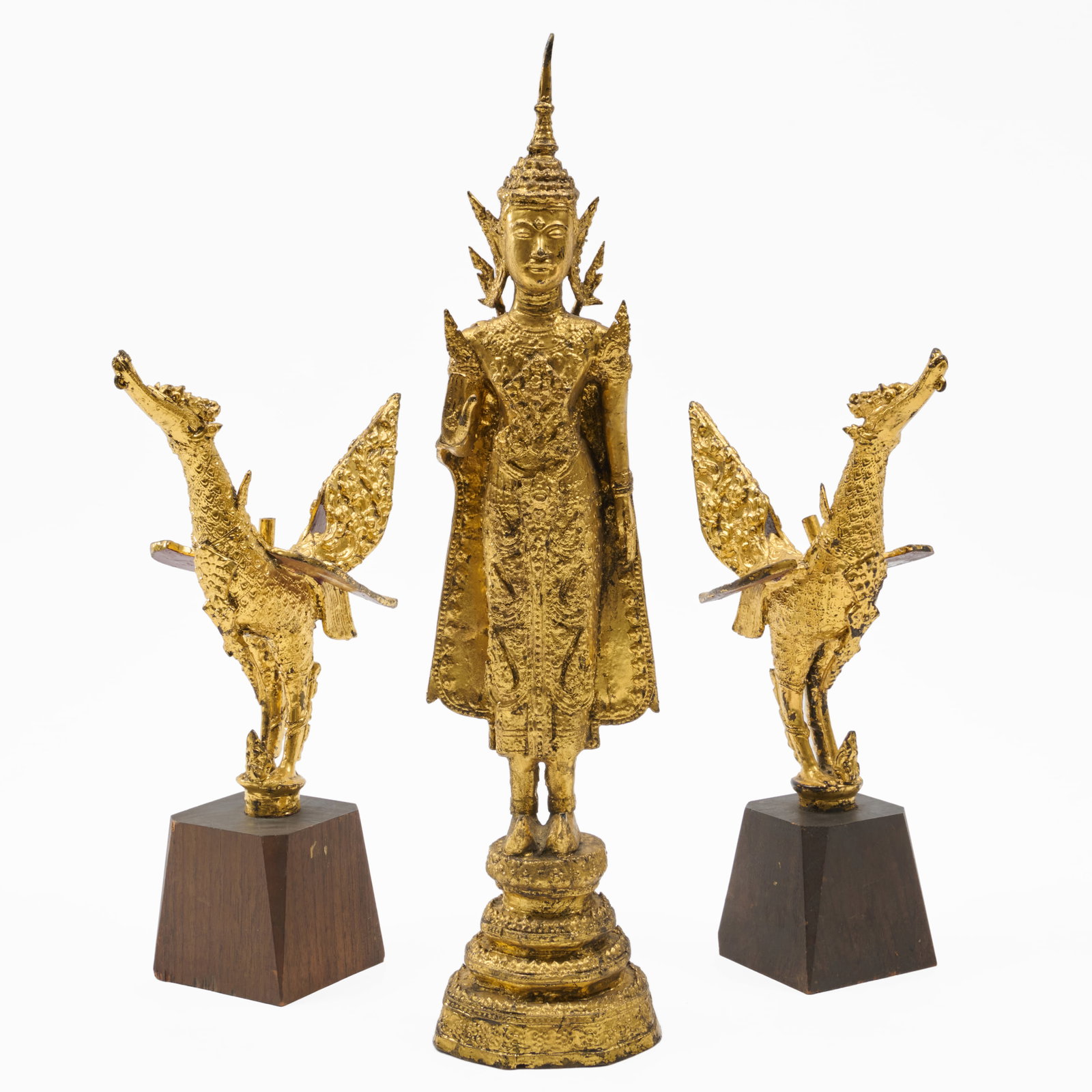 Assembled Thai Gilt-Metal Garniture (1 of 20)