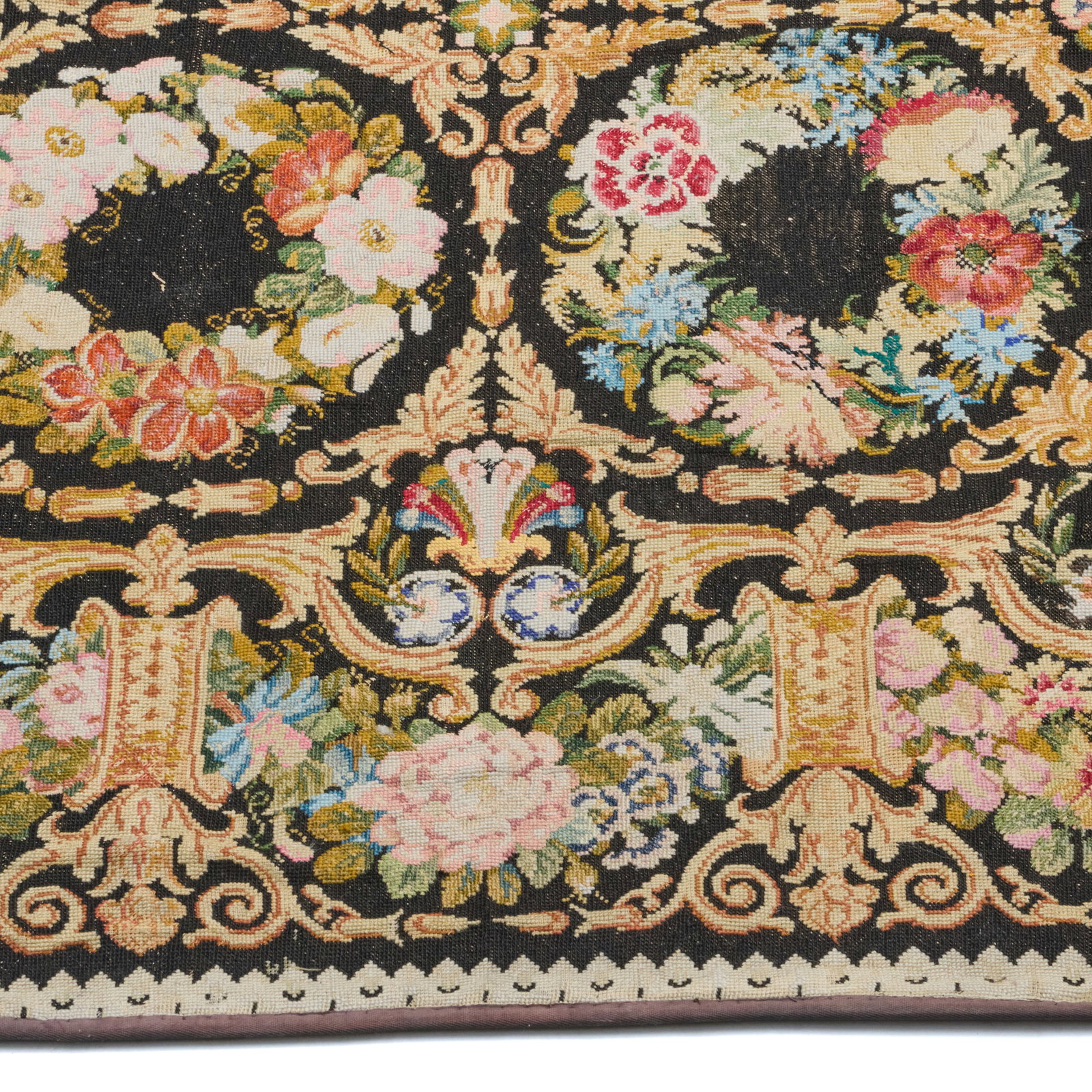 Victorian Needlework Carpet - 2