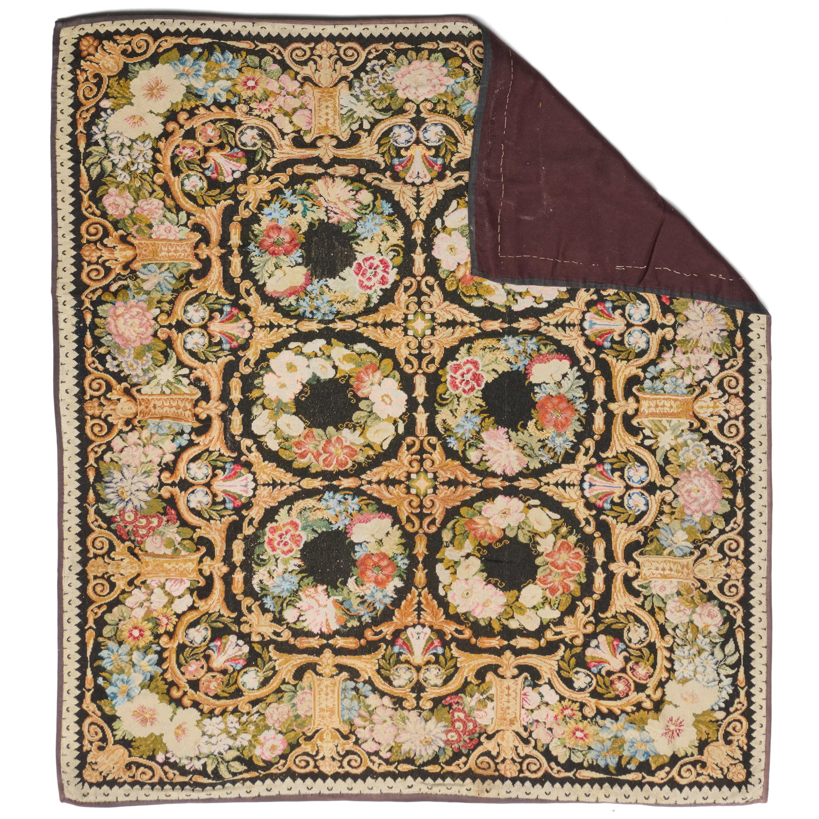 Victorian Needlework Carpet - 3