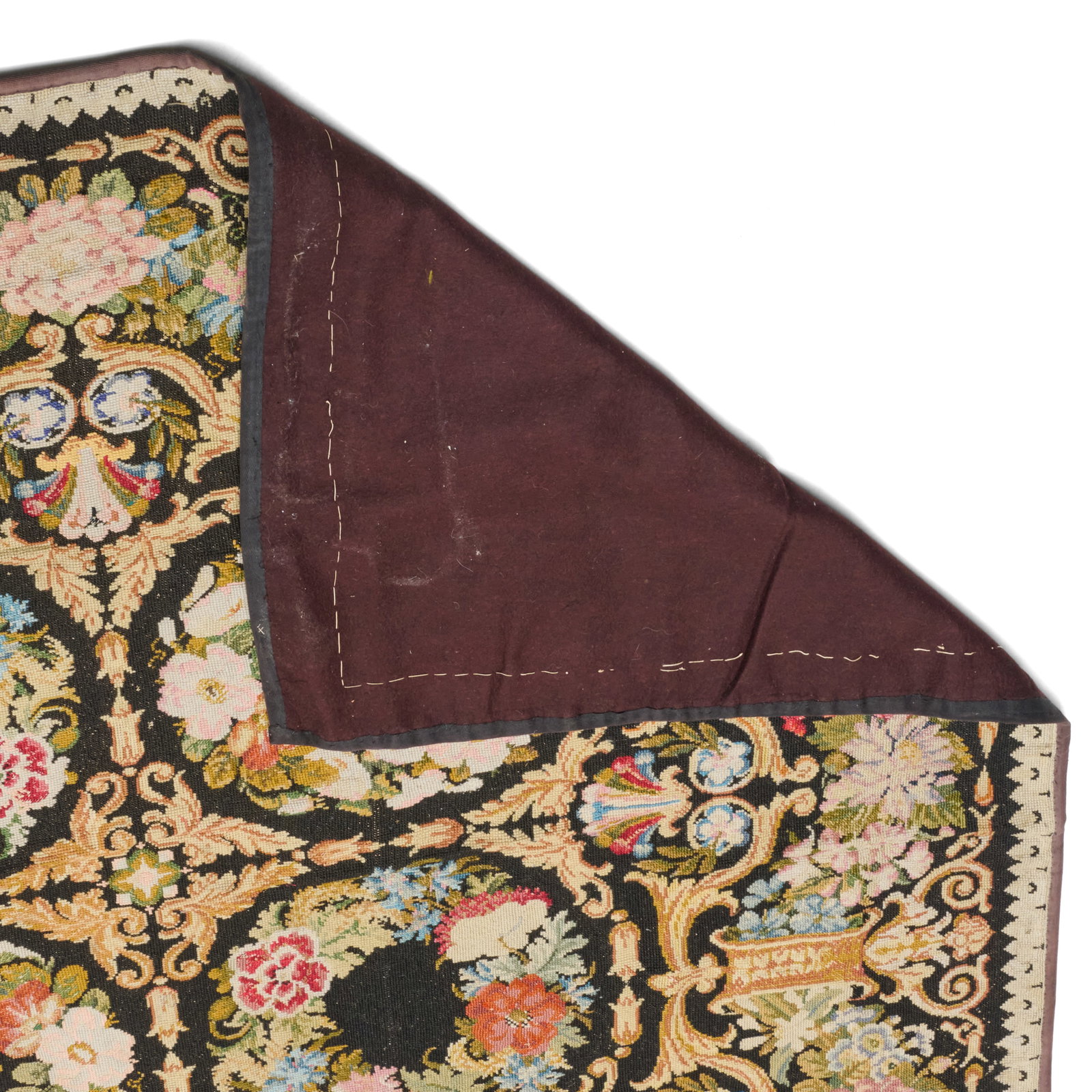 Victorian Needlework Carpet - 4