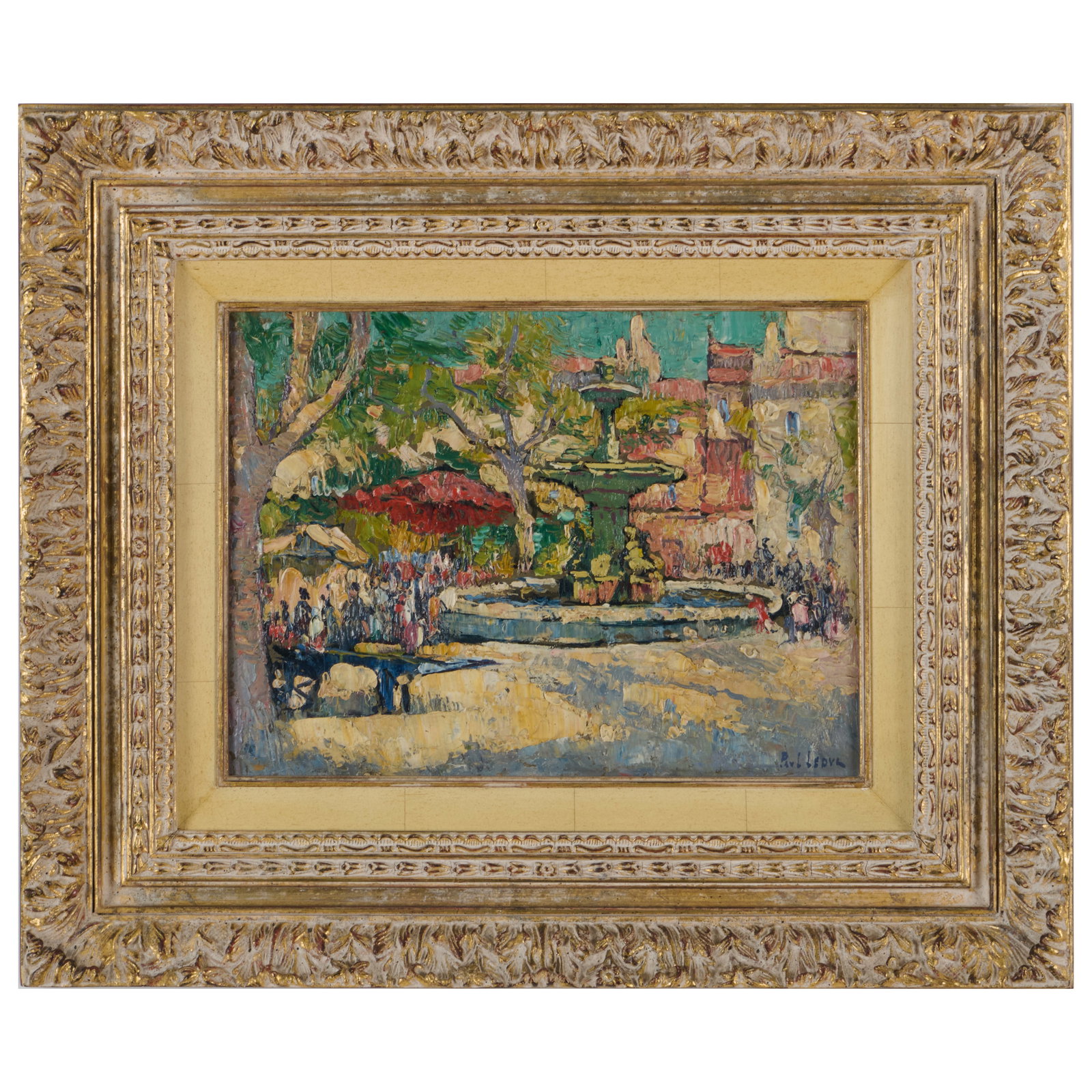 Paul Leduc (1876-1943): Marketplace in Martigues (1 of 5)