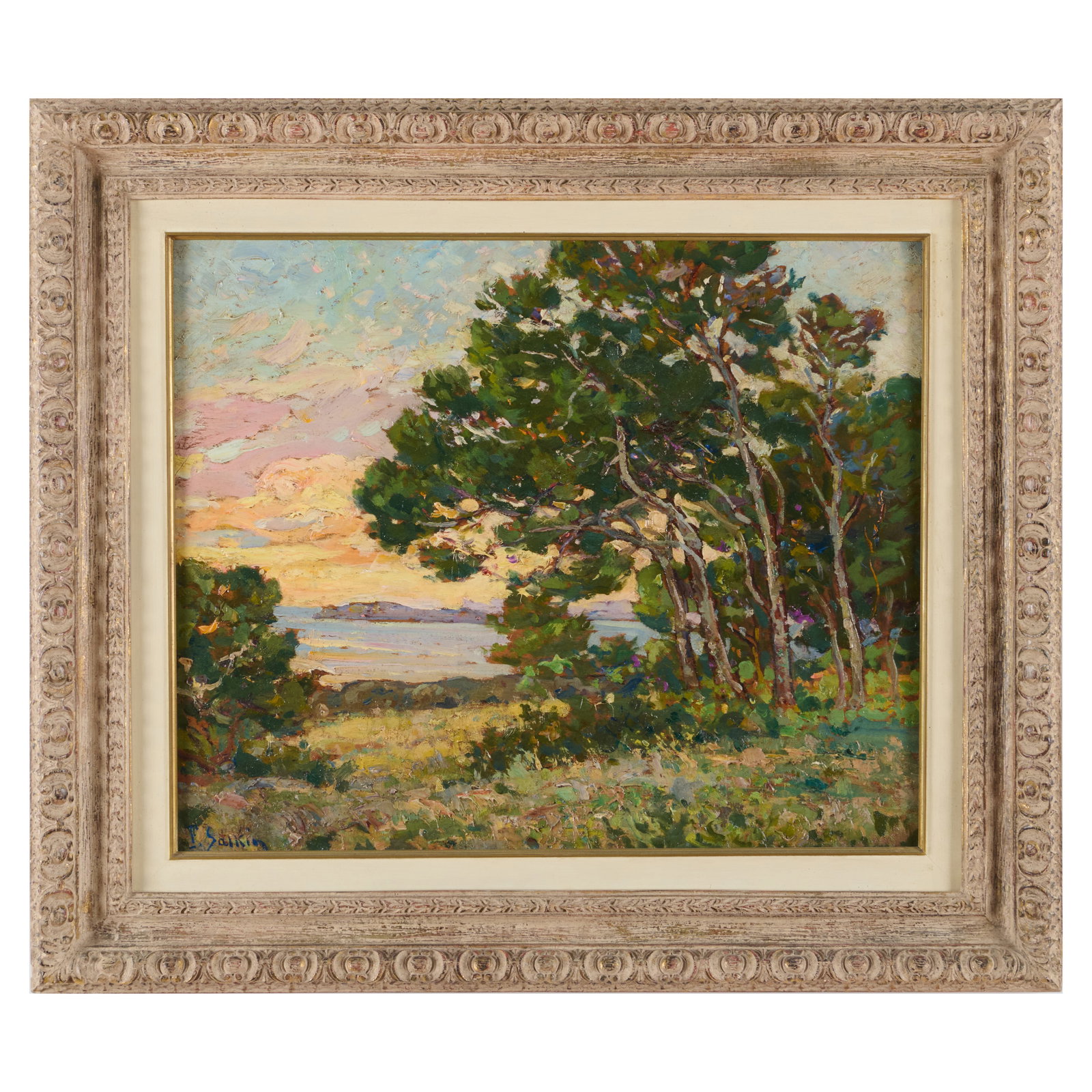 Fernand Salkin (1862-1937): Paysage Provencal (1 of 5)