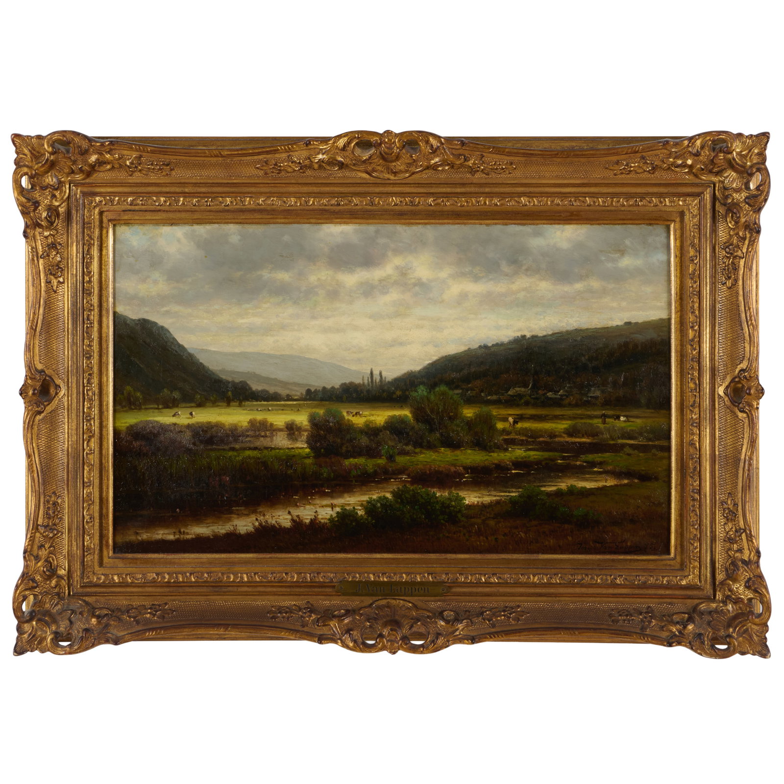 Joseph G. van Luppen (1834-1891): View of Hastiere (1 of 5)