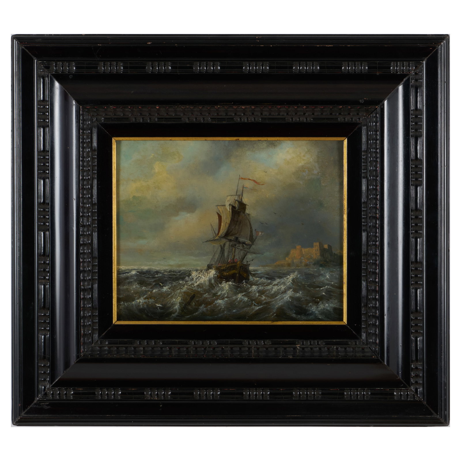 Christiaan Cornelius Kannemans (1812-1884): Marine Tourmentee (1 of 3)