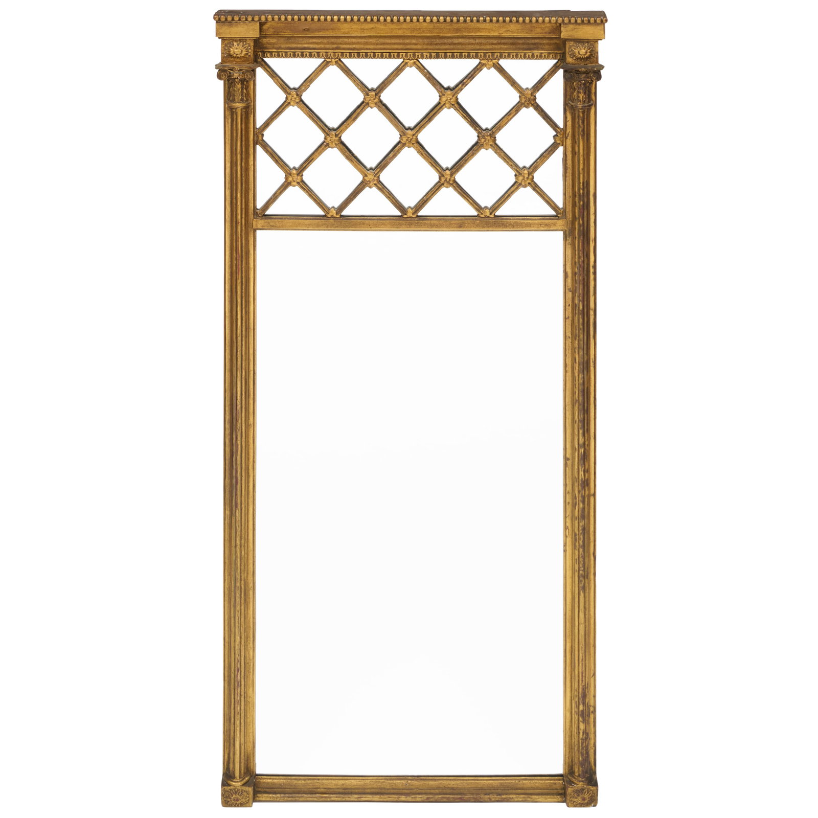 Neoclassical Style Giltwood Pier Mirror (1 of 4)