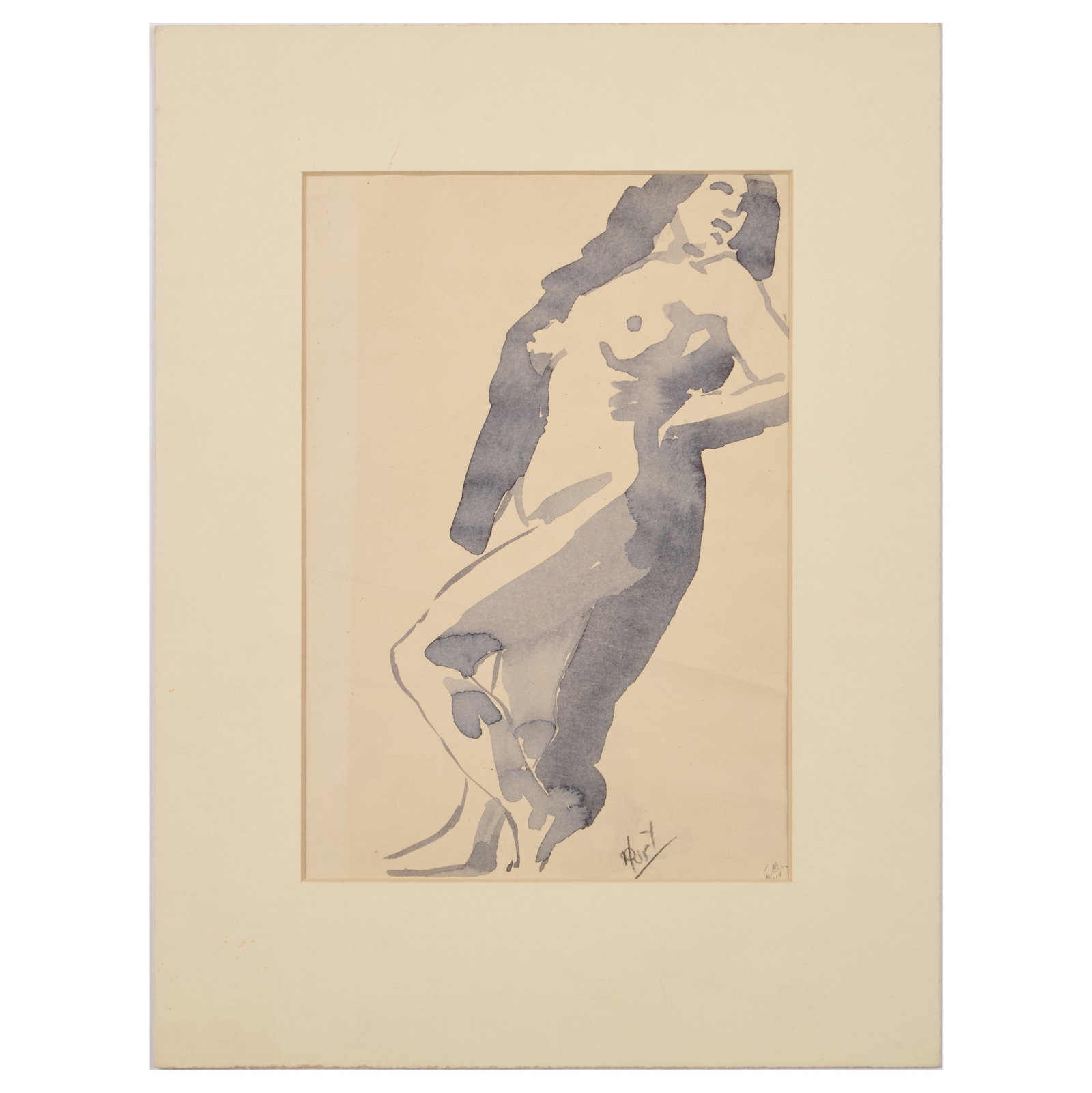 20th Century School: Figure Study of a Woman (1 of 7)