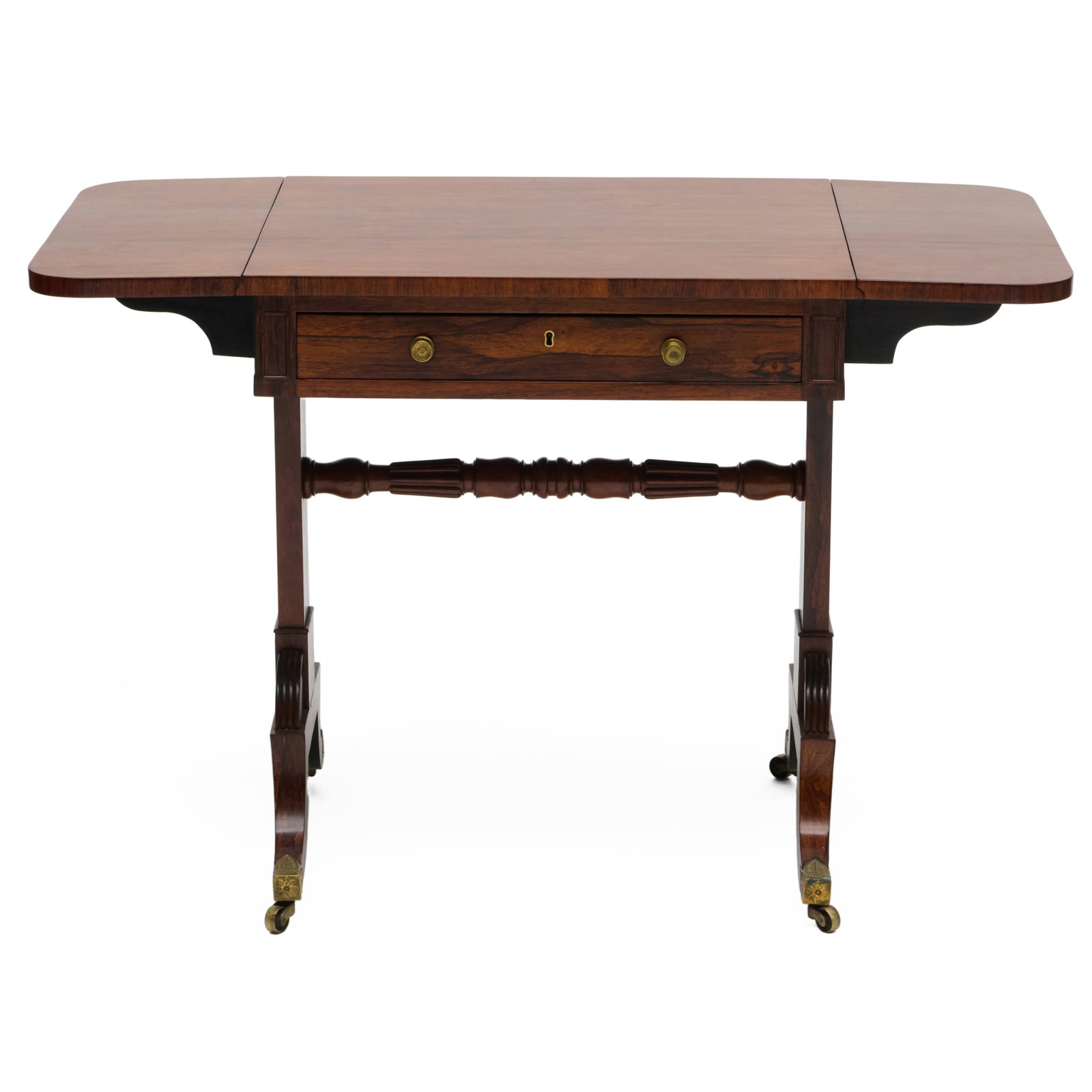 Regency Rosewood Sofa Table - 2