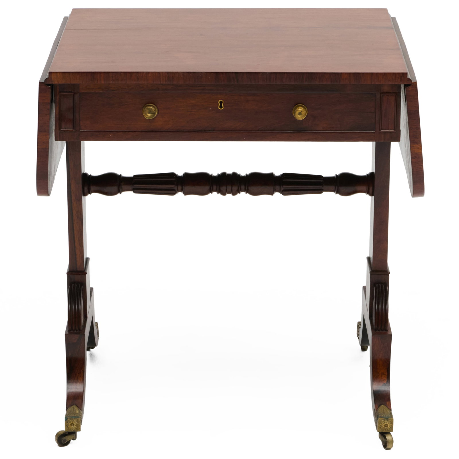 Regency Rosewood Sofa Table - 5