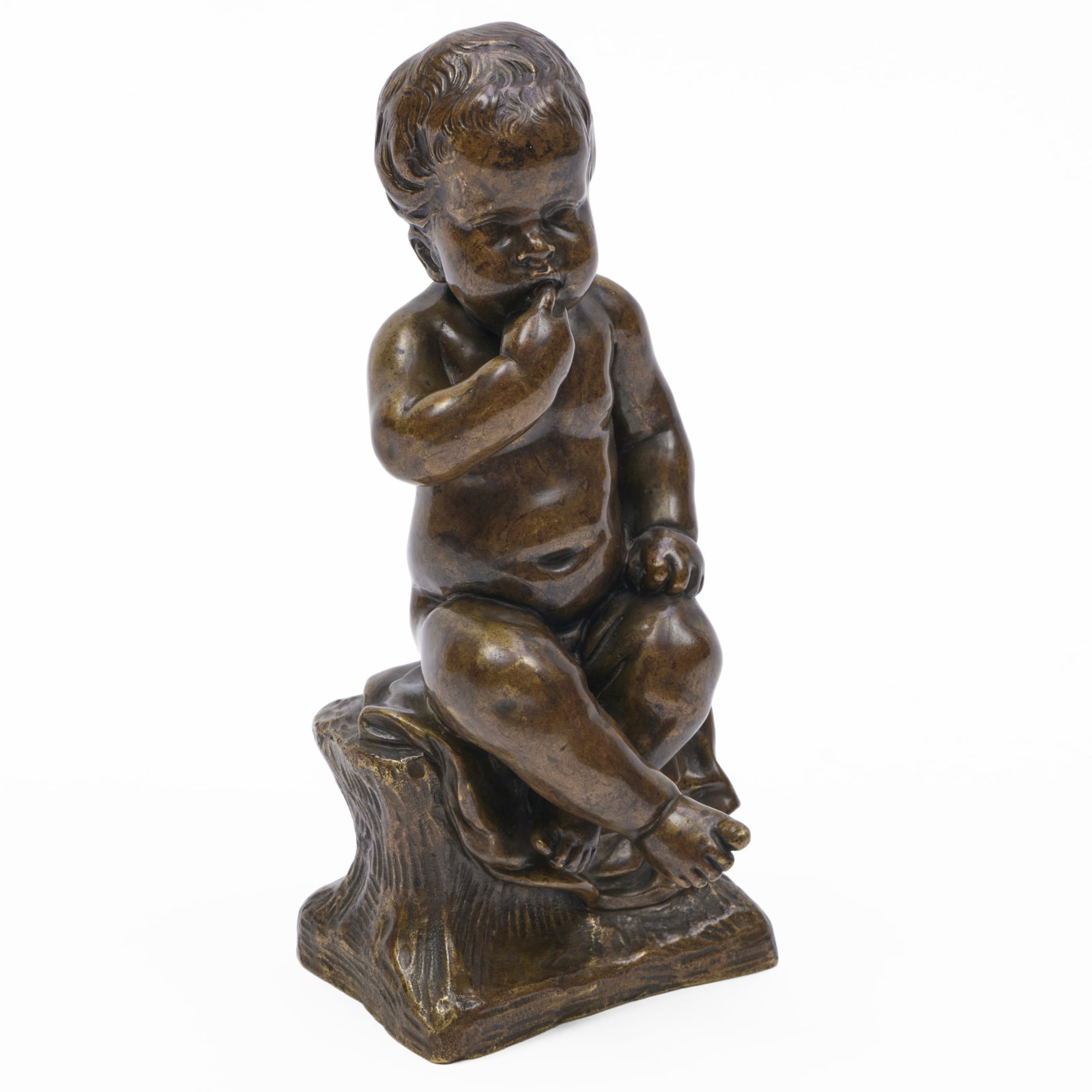Bronze Figure of a Seated Putto (1 of 7)