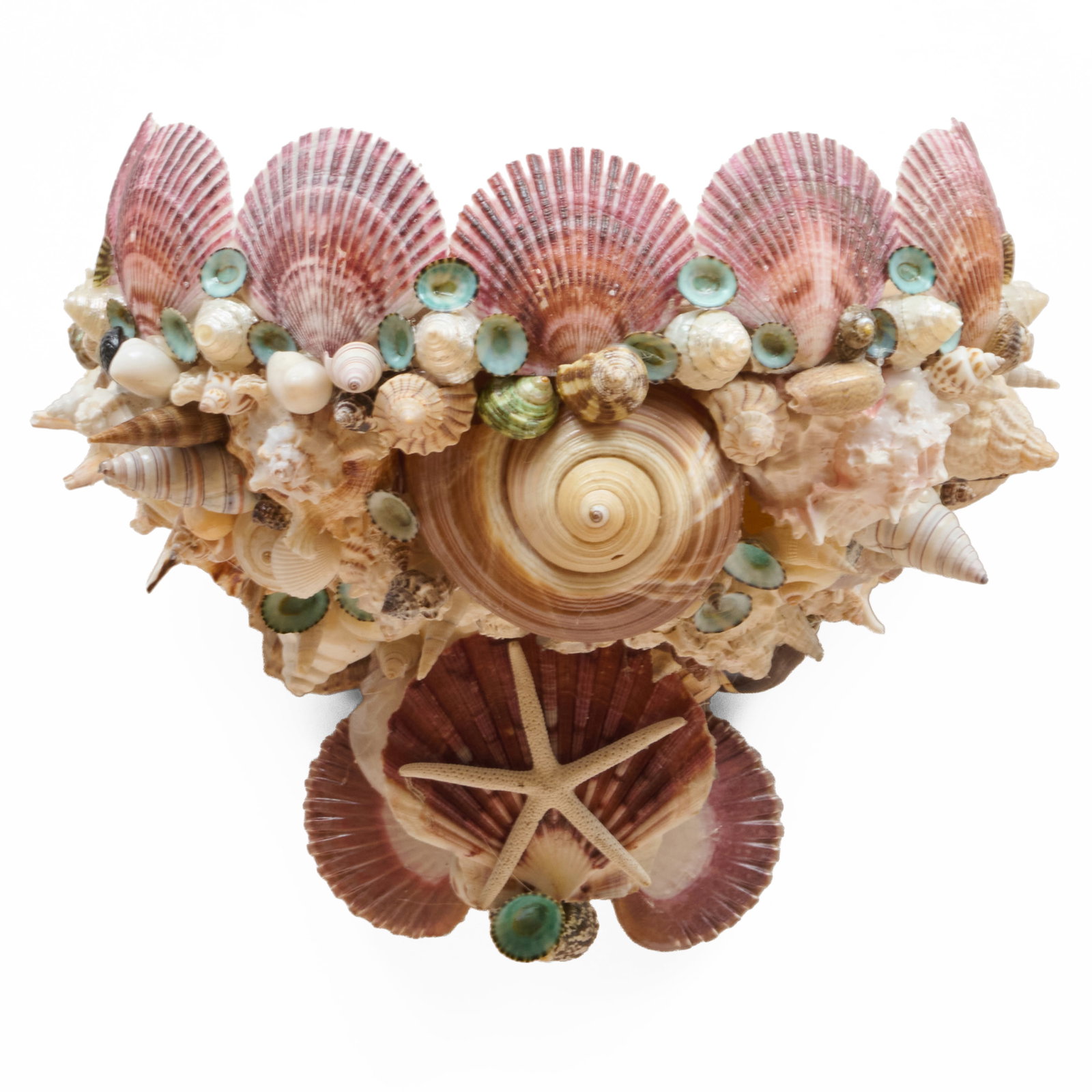 Large Shell Encrusted Bracket