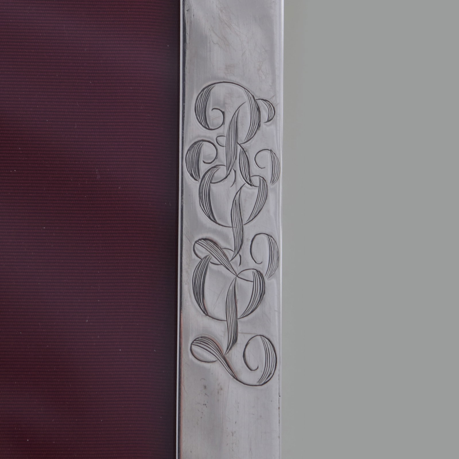 Gorham Oval Silver Frame and an American Rectangular Frame - 4