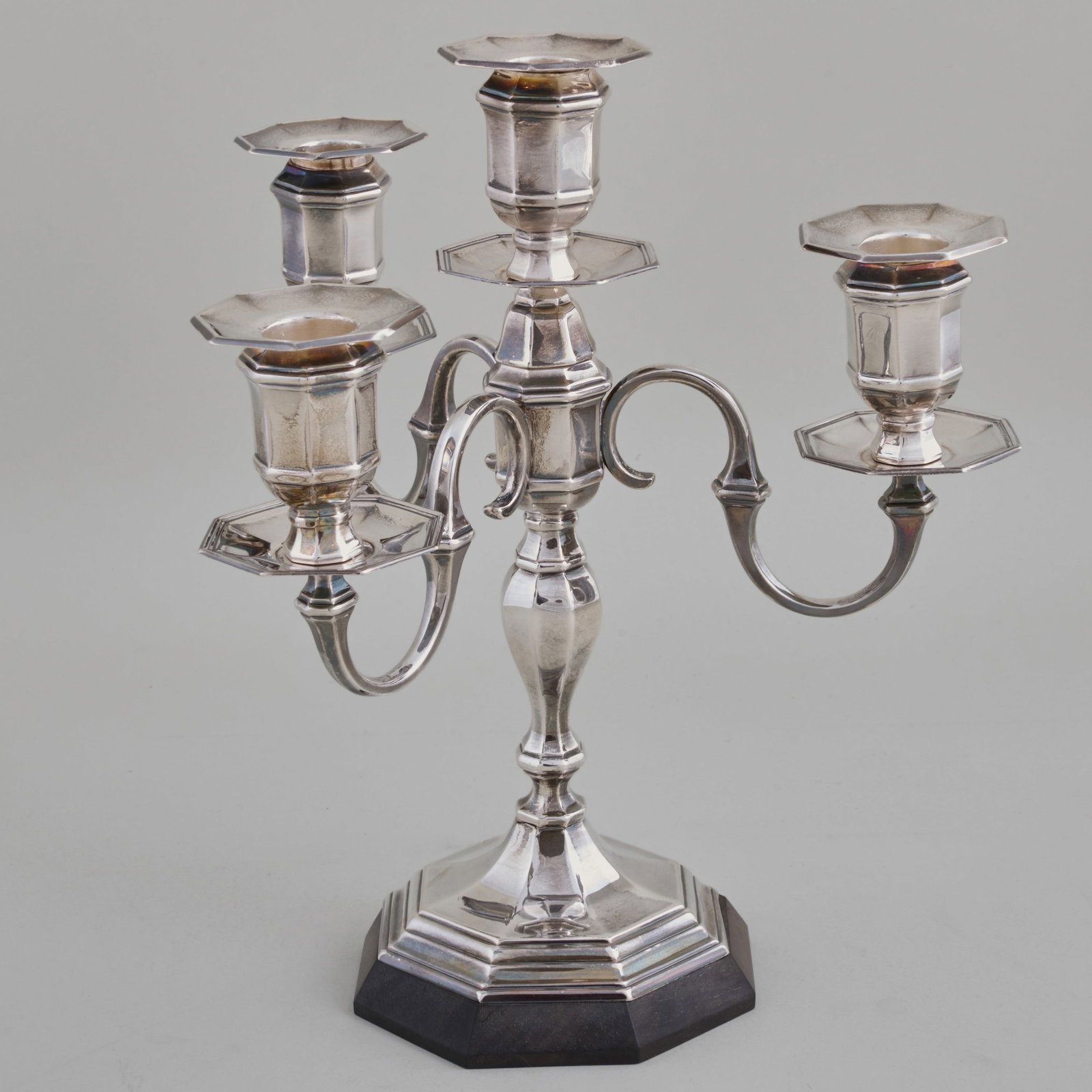 Continental Silver Four Light Candelabra (1 of 7)