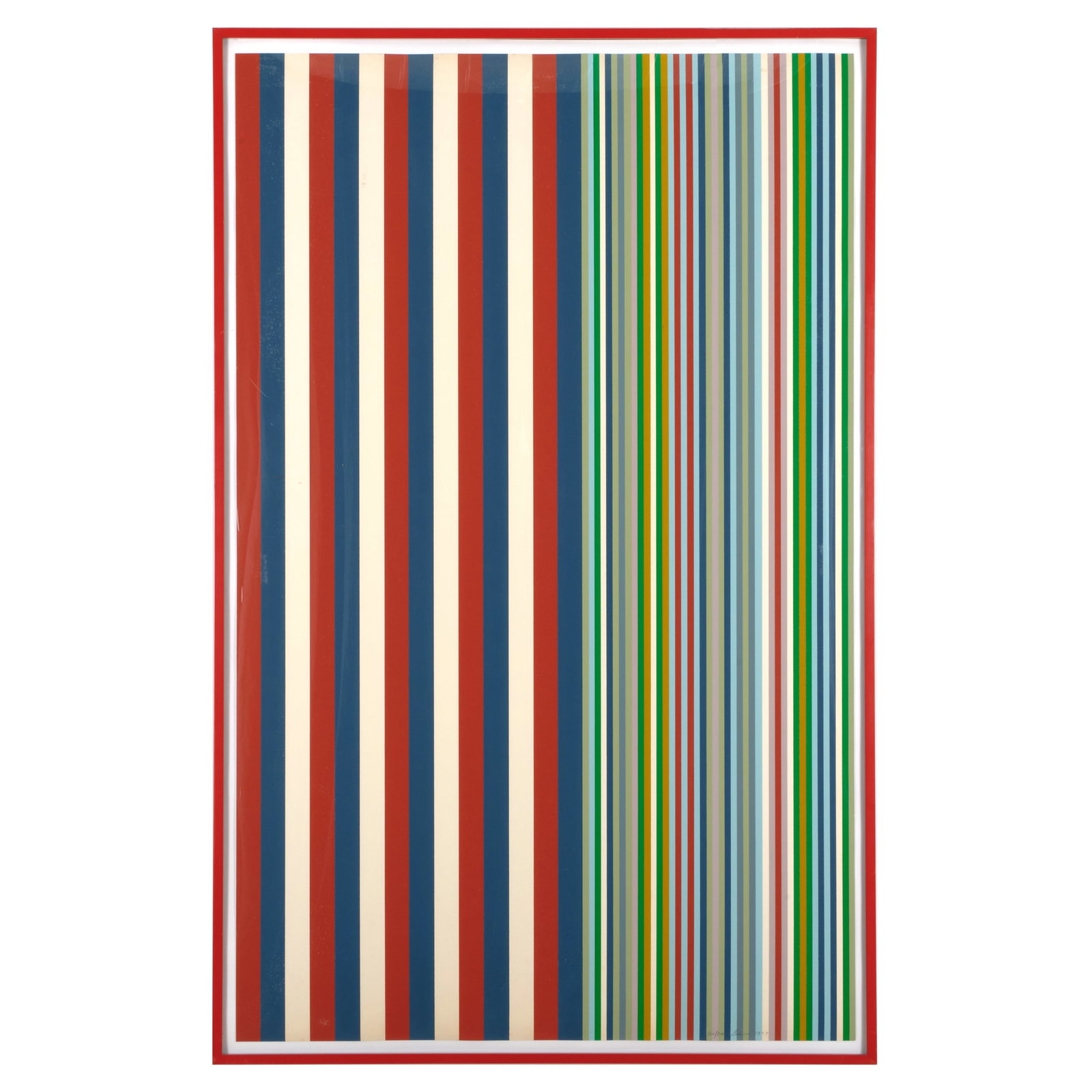 Gene Davis (1920-1985): Minute Man (1 of 3)