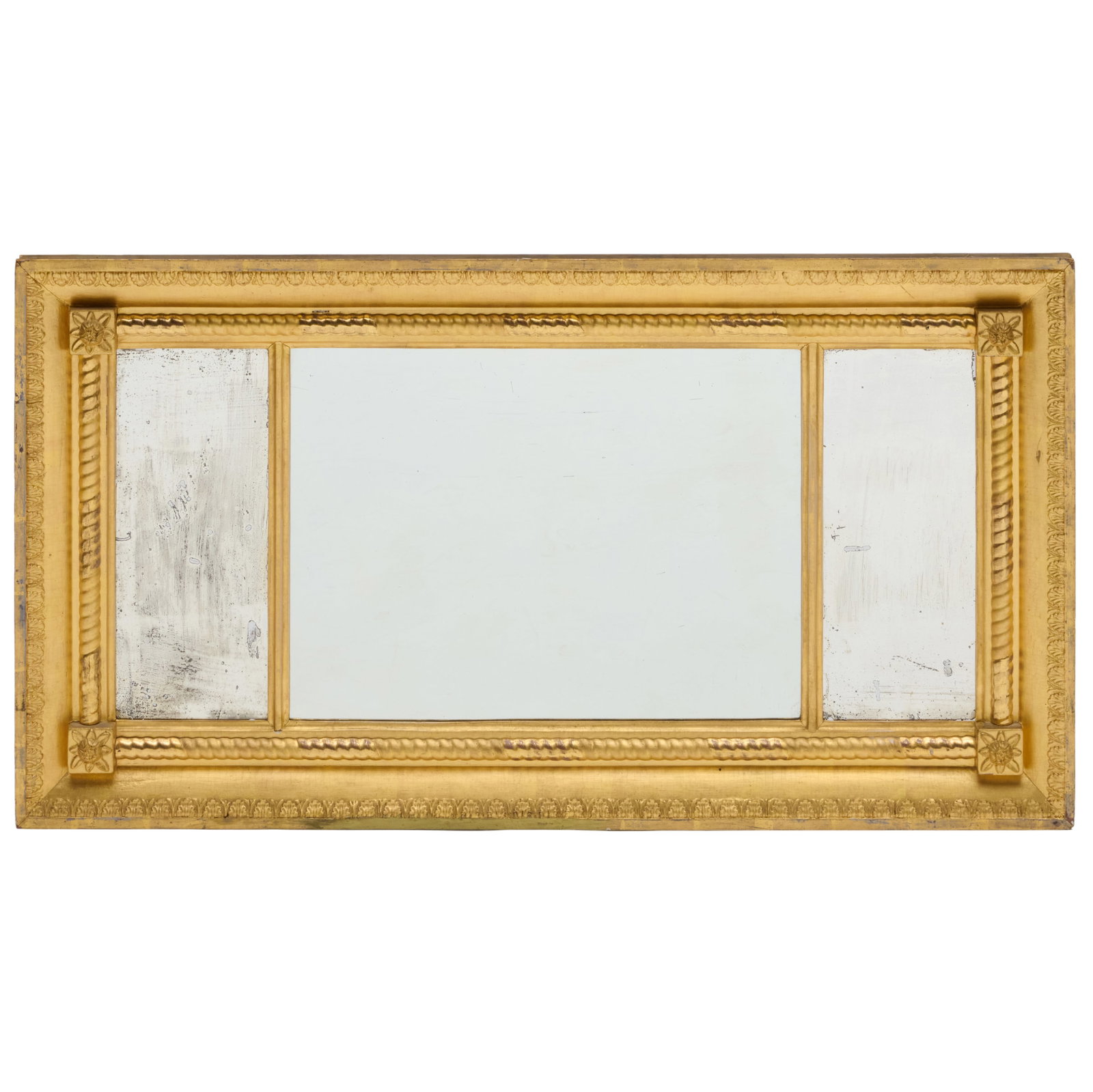 Regency Style Giltwood Overmantel Mirror (1 of 4)