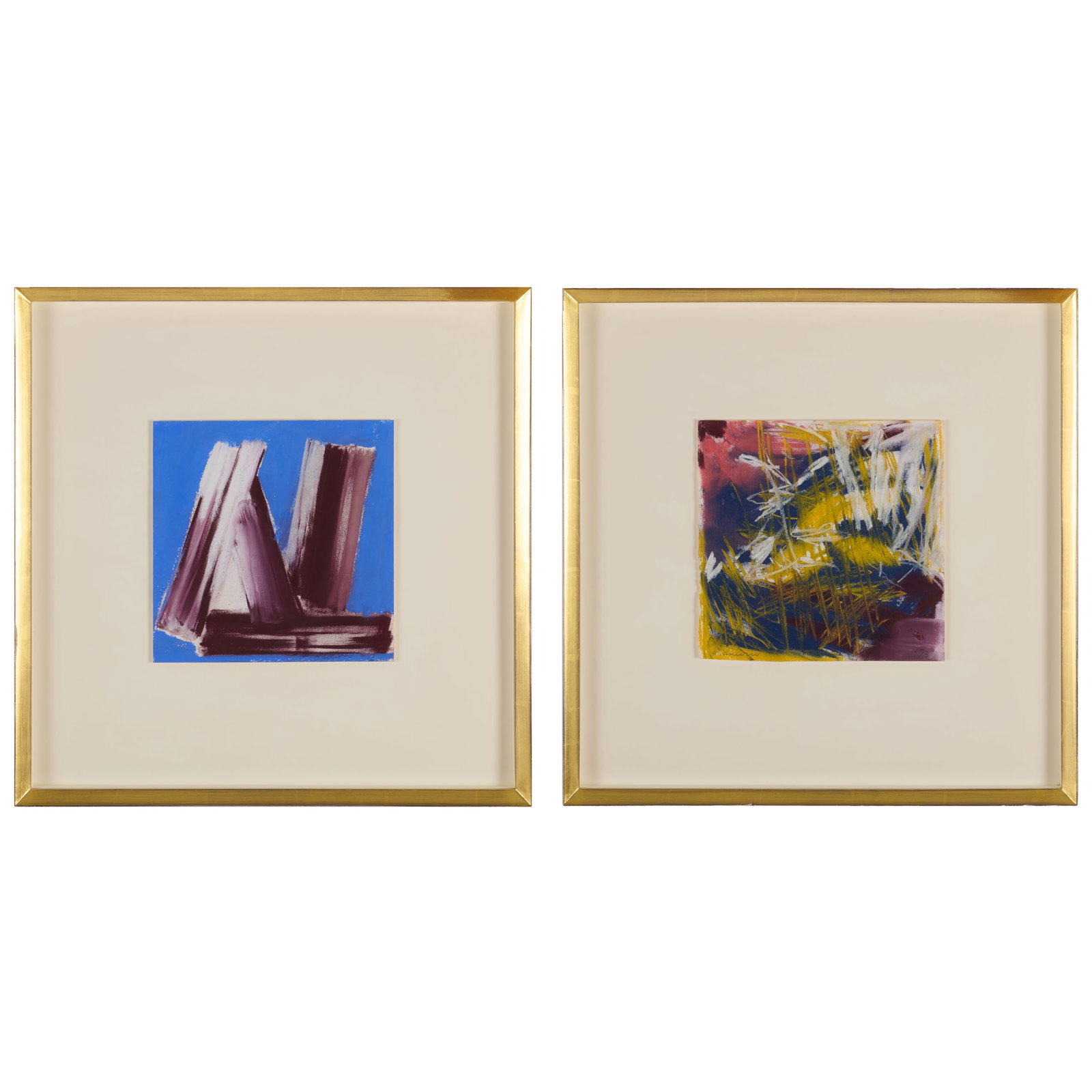 Martha Diamond (b. 1944): Untitled; and Untitled (1 of 8)