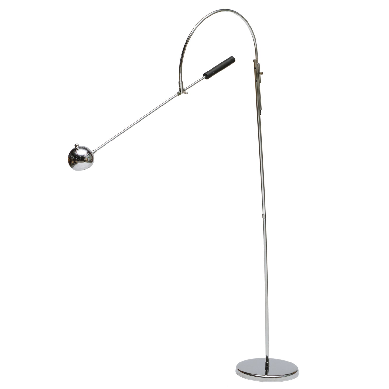 Italian Modern Chrome Floor Lamp (1 of 6)
