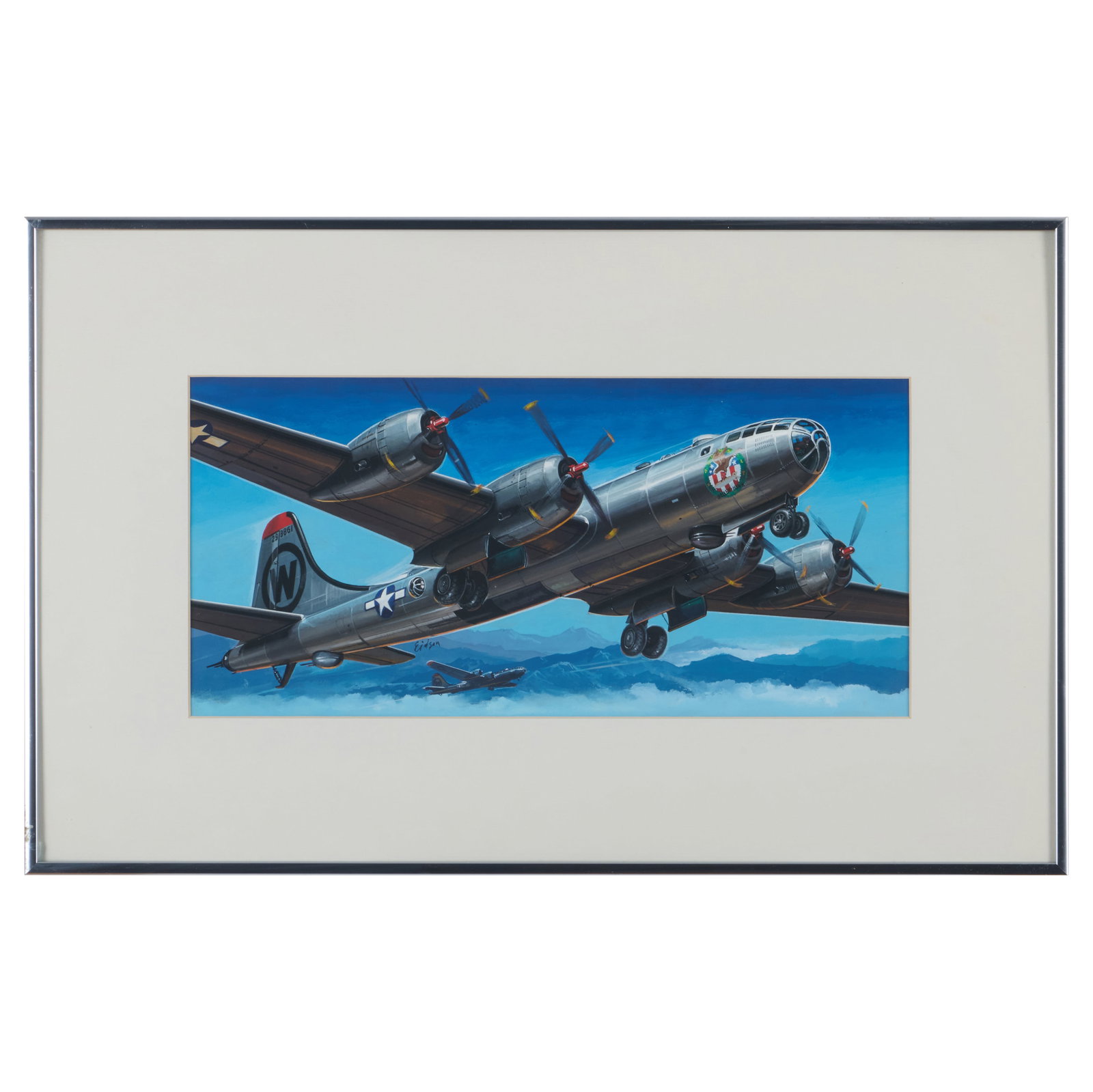 Scott Eidson (1908-1985): Fighter Jet (1 of 2)