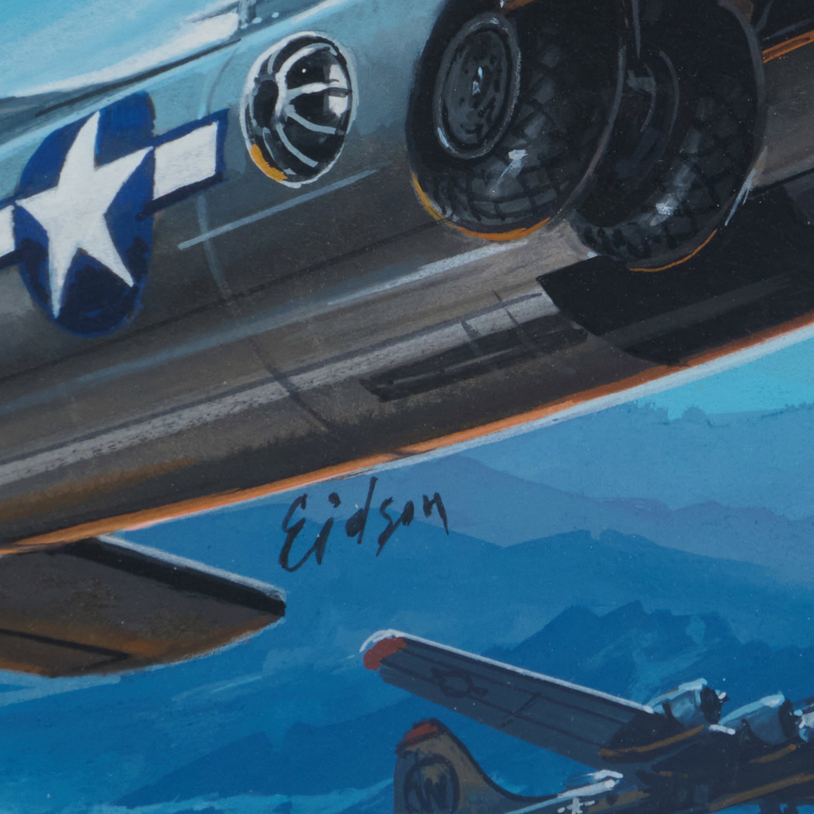 Scott Eidson (1908-1985): Fighter Jet - 2