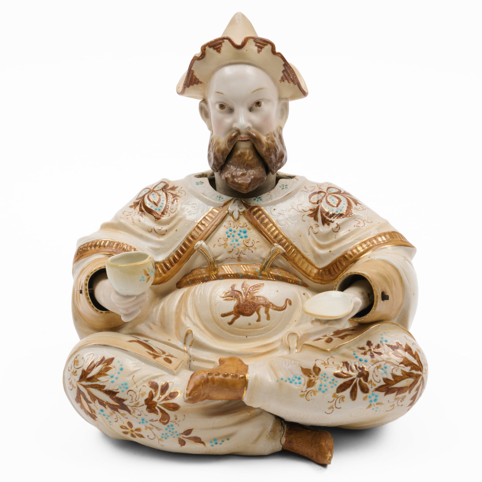 Continental Porcelain Nodding Pagoda Figure (1 of 9)