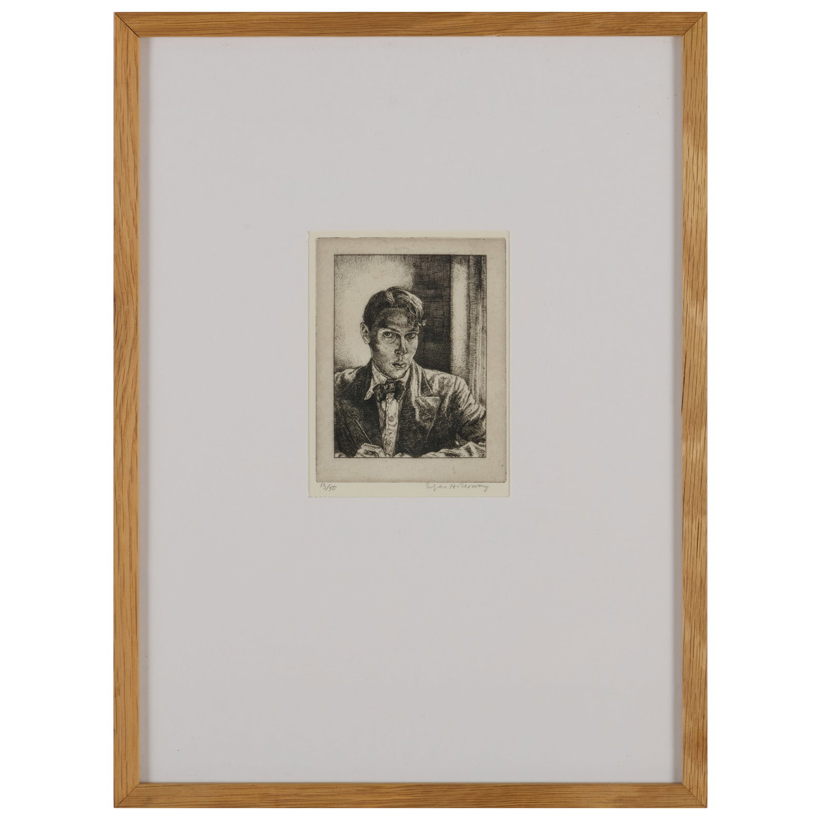Edgar Holloway (1870-1941): Self Portrait No. 20 (1 of 6)