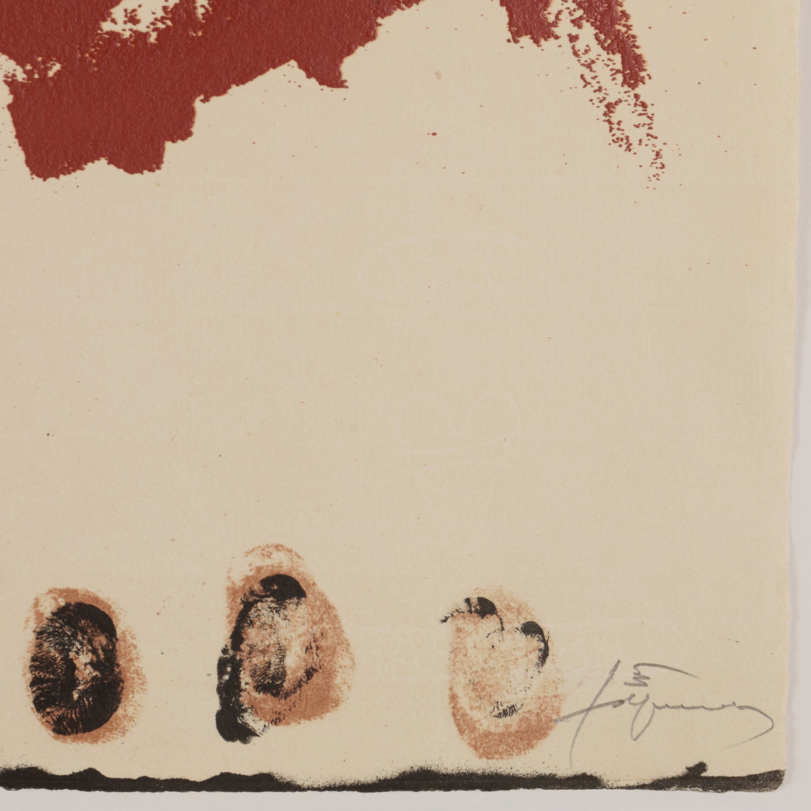 Antoni Tapies (1923-2012): Untitled - 2