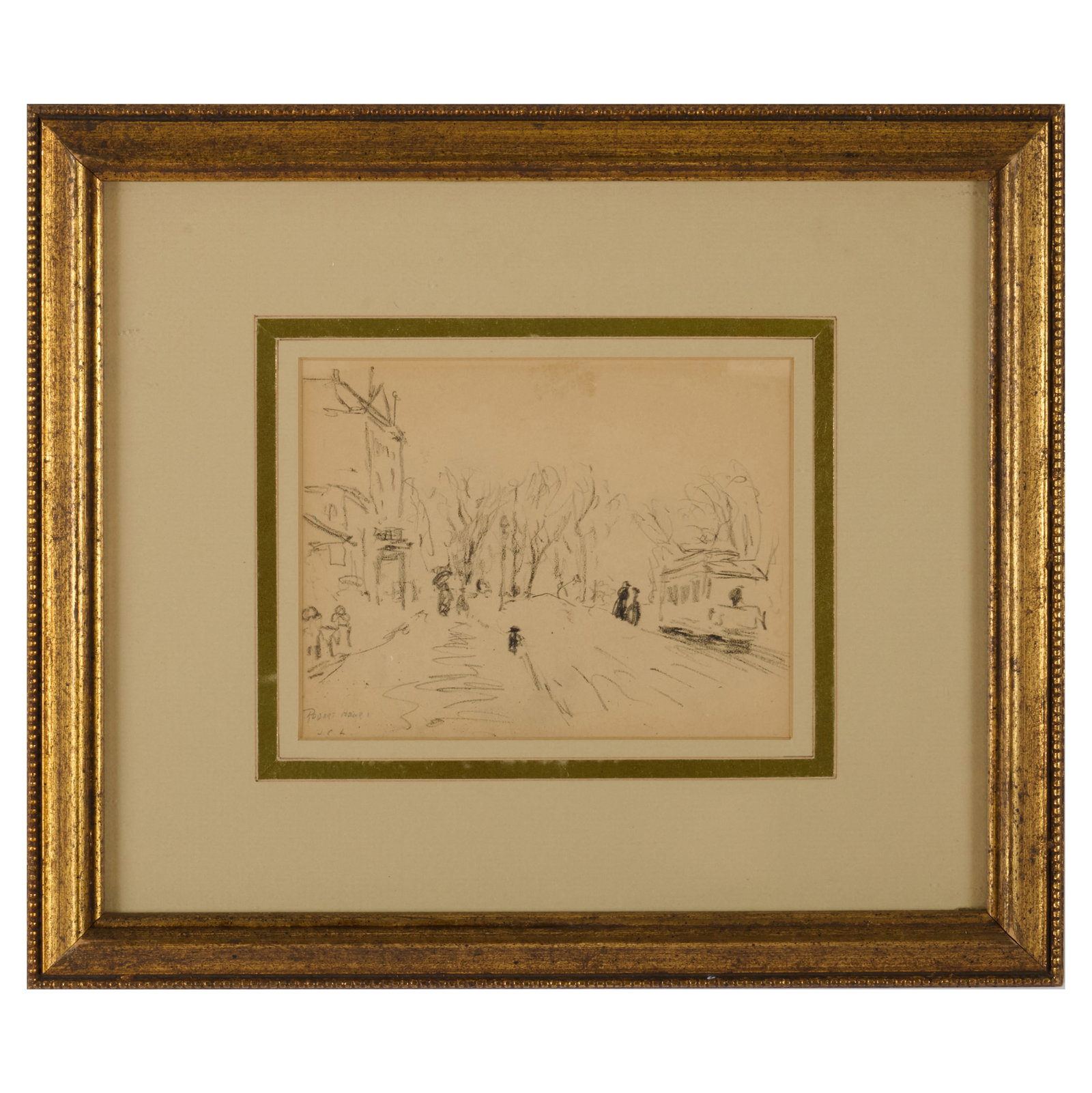 Robert Henri (1865-1929): Street Sceen (1 of 2)