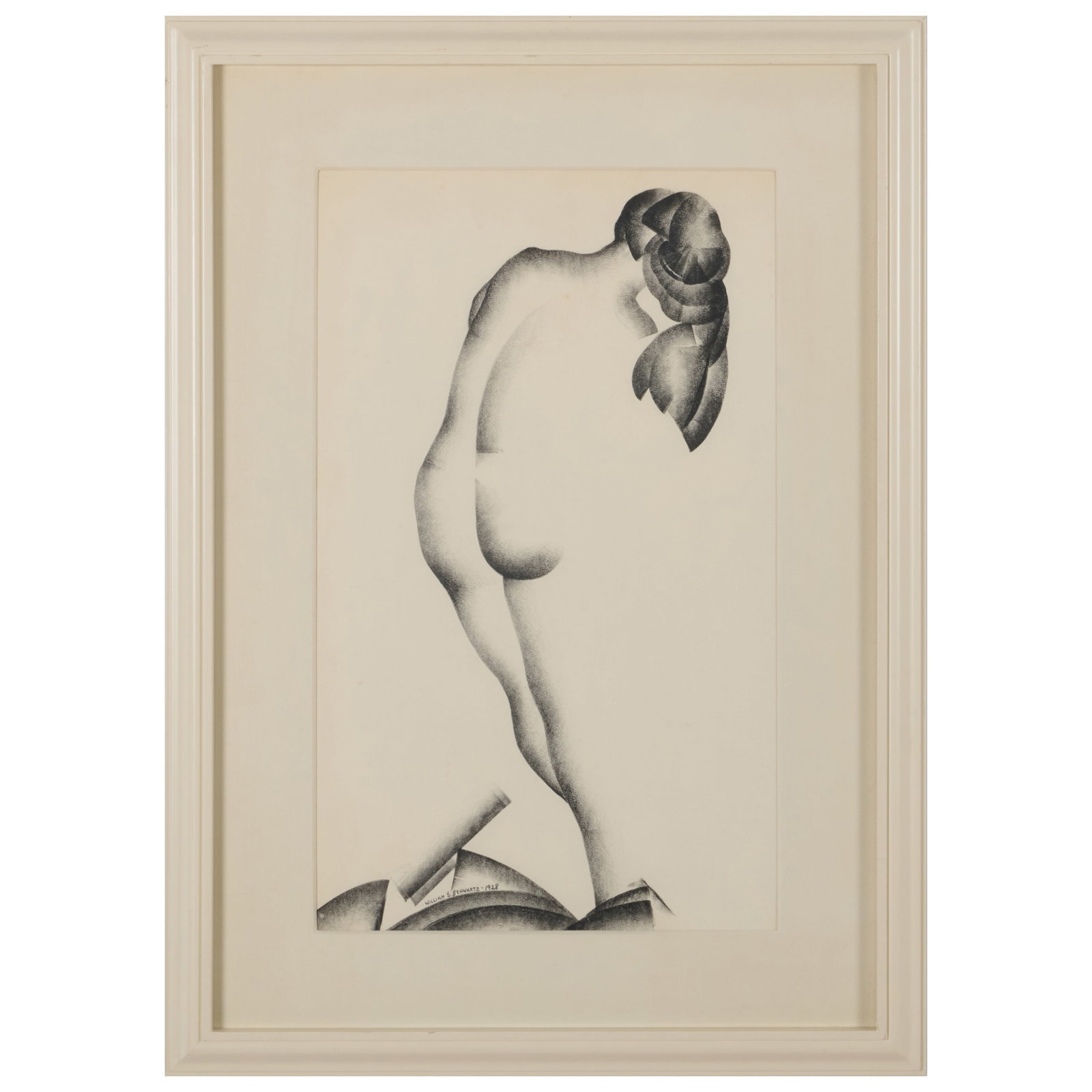 William Schwartz (1896-1977): Female Nude (1 of 3)