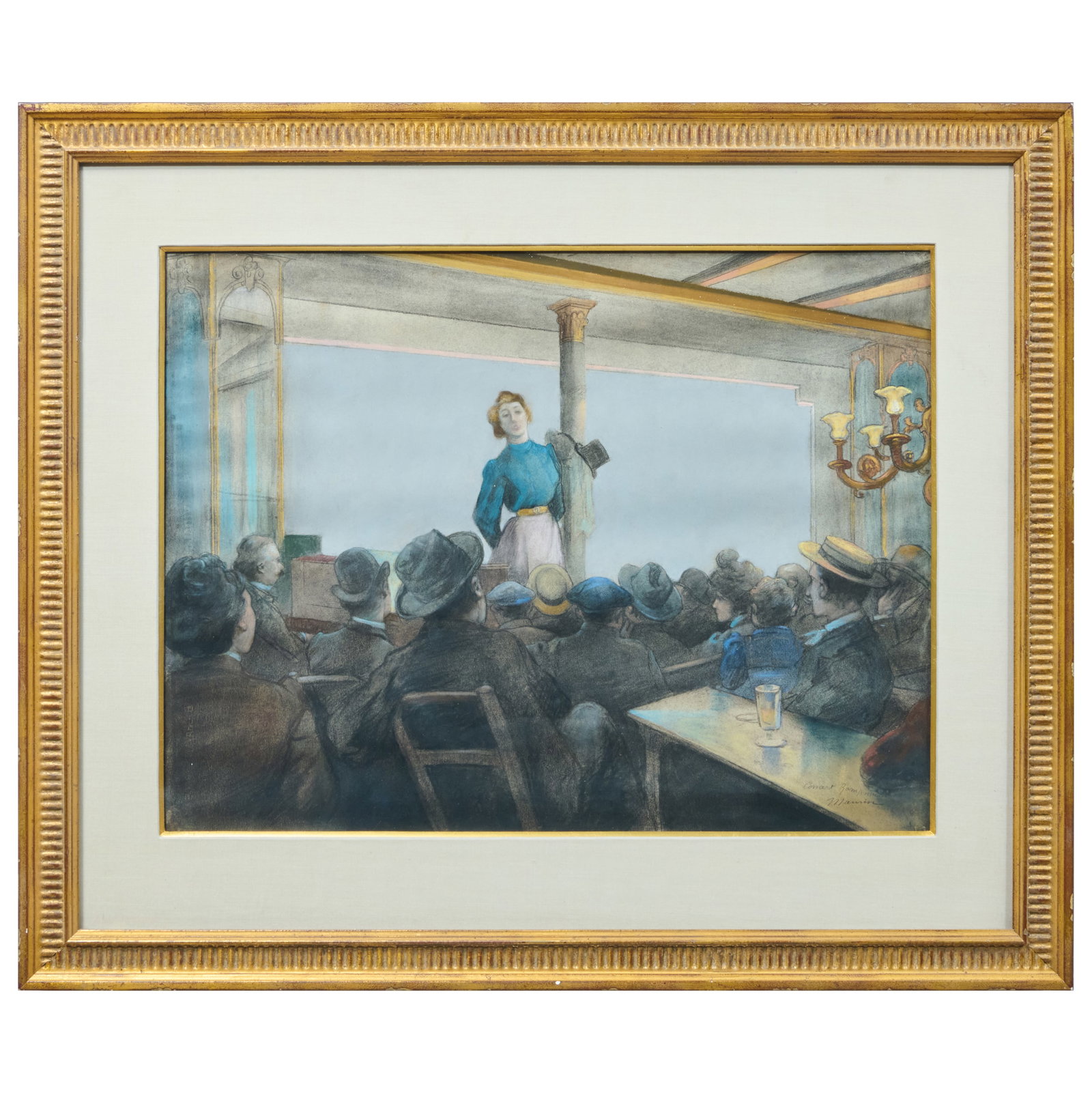 Charles Maurin (1856-1914): Au Cabaret (1 of 2)