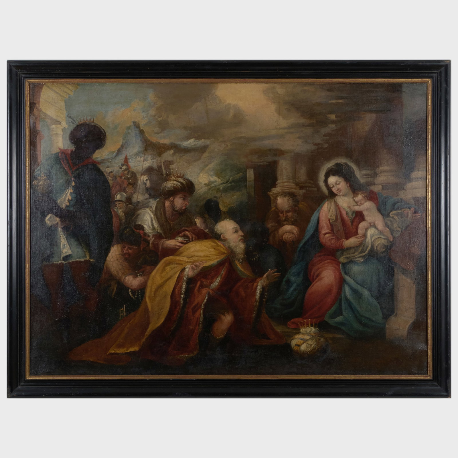 French School: Adoration des trois Mages (1 of 2)
