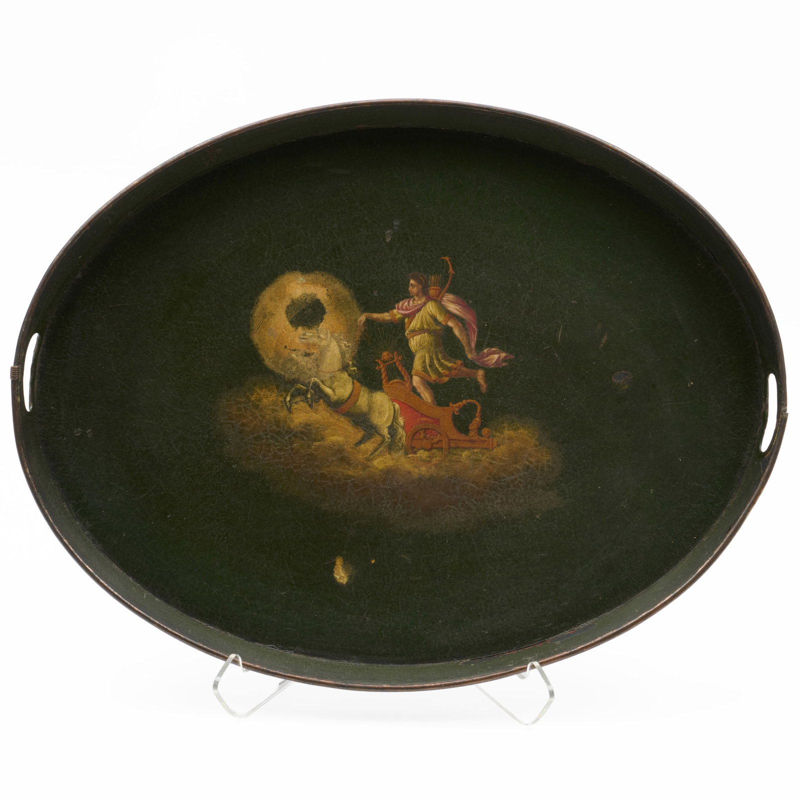 Tole Peinte Tray with Apollo in his Chariot (1 of 7)