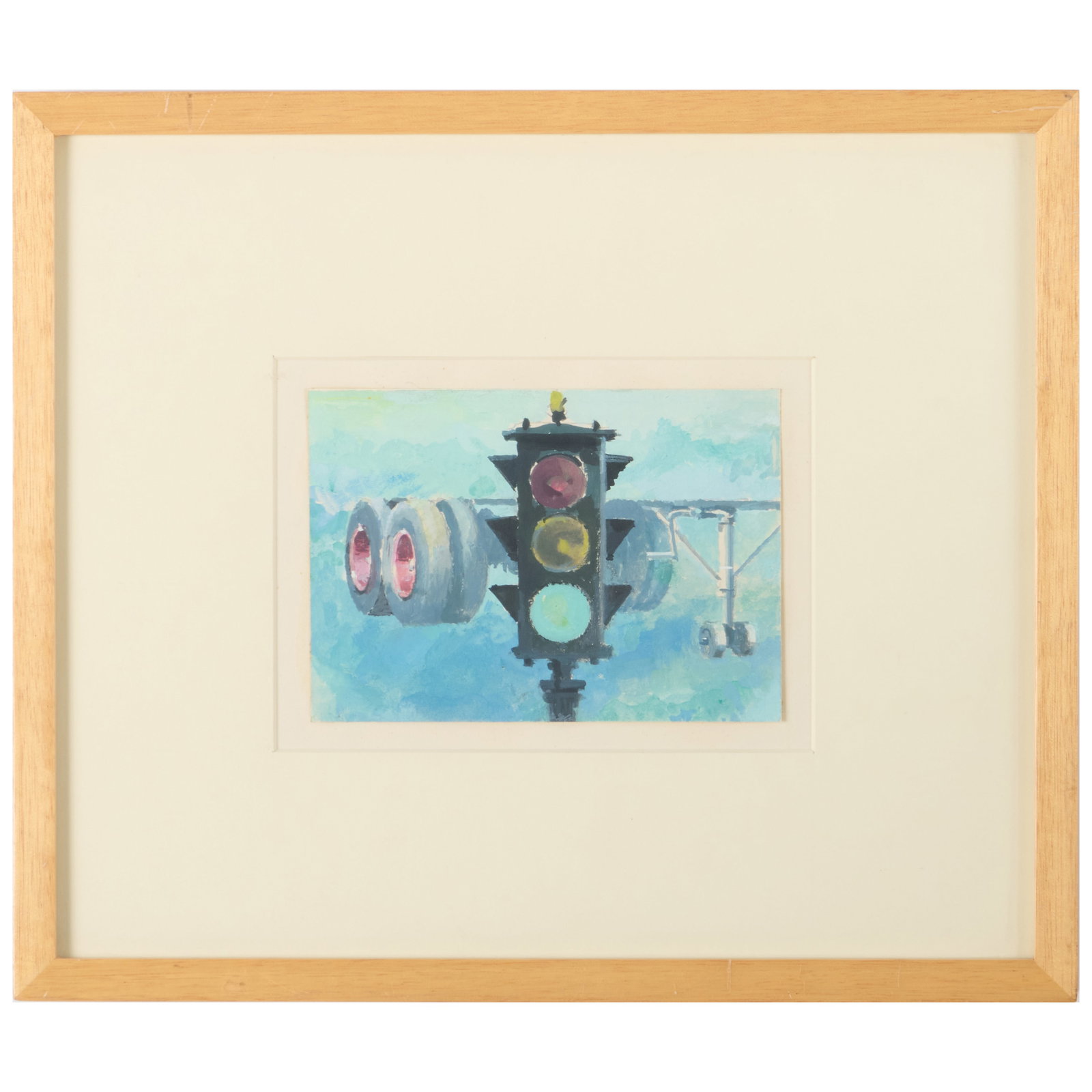 Walter Tandy Murch (1907-1967): Traffic Light and Truck Wheels (1 of 3)