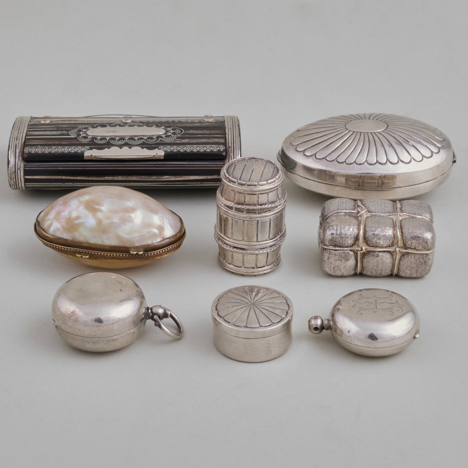 Group of Seven Silver Objects (1 of 20)