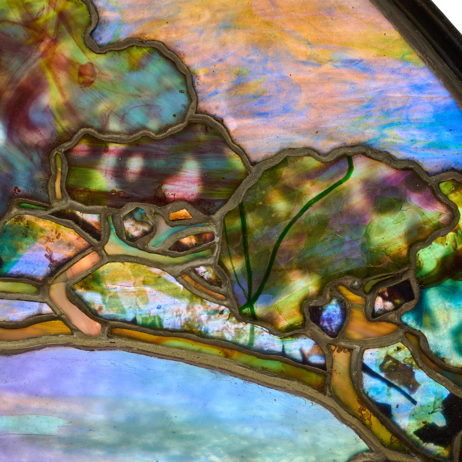 Tiffany Studios: The Nicoll Family Memorial 'Calvary' Leaded and Plated Glass Window for St. Thomas' - 16