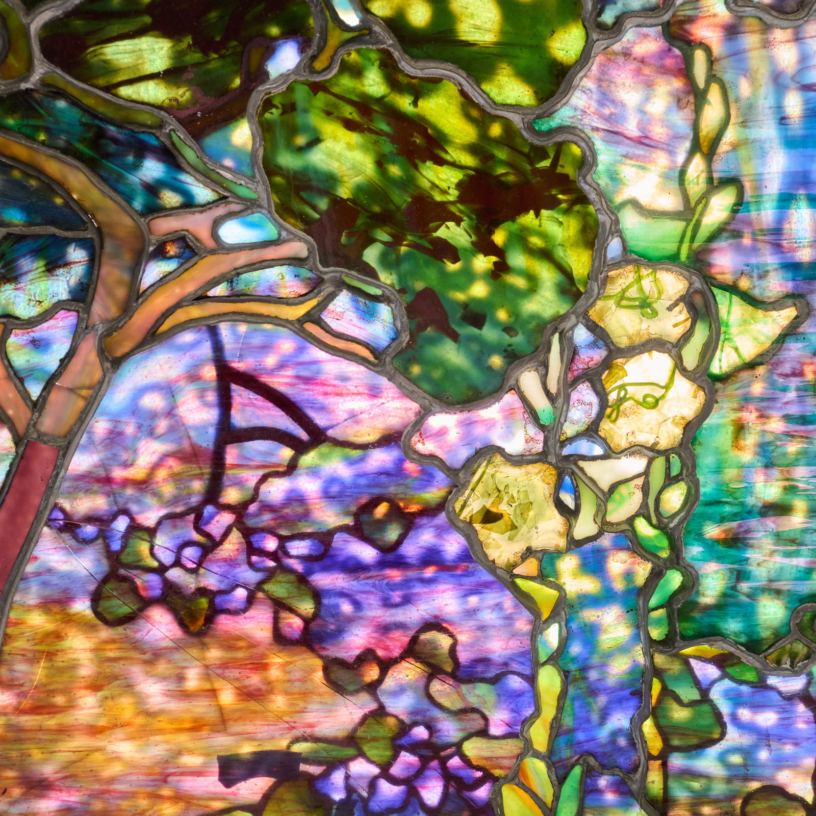Tiffany Studios: The Nicoll Family Memorial 'Calvary' Leaded and Plated Glass Window for St. Thomas' - 17