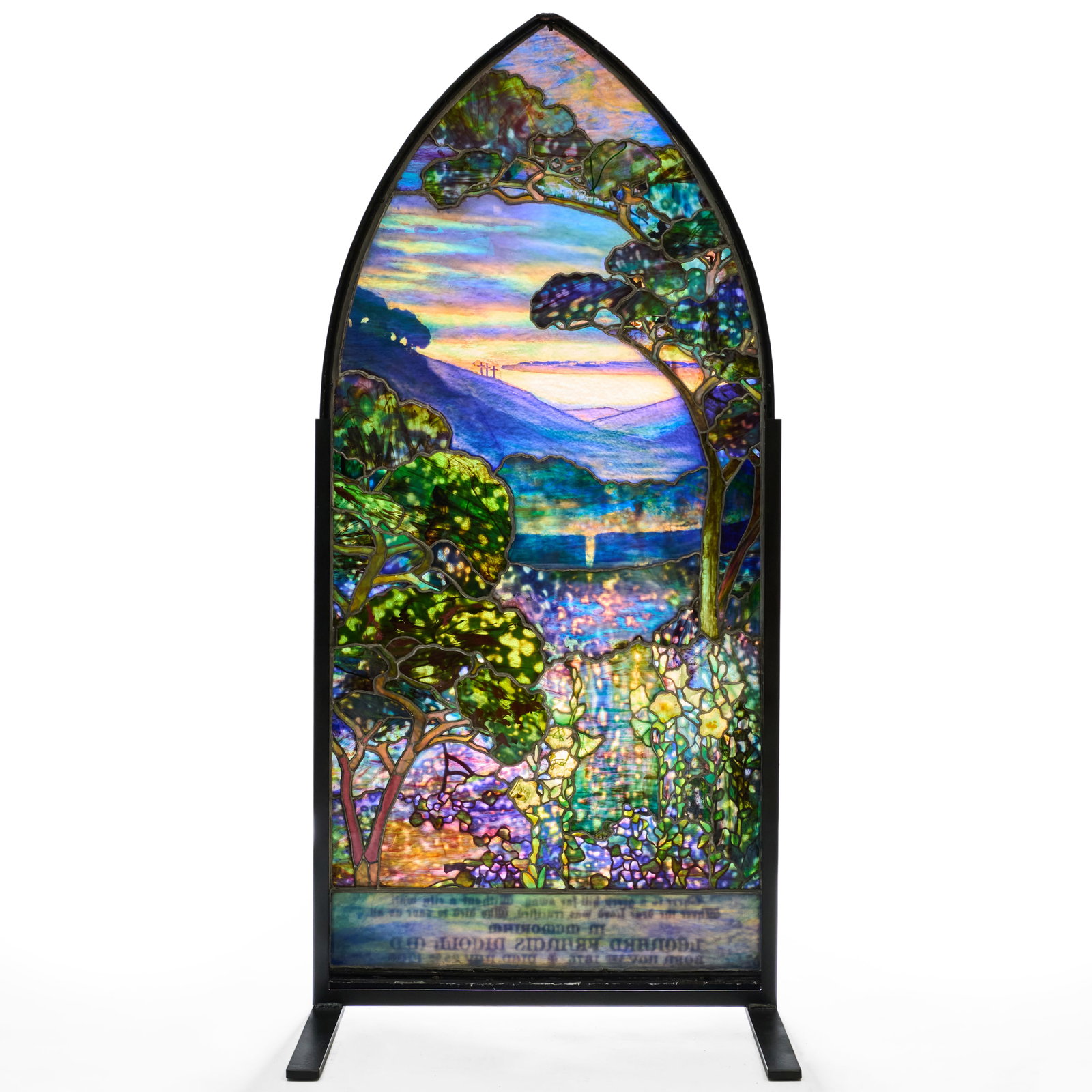 Tiffany Studios: The Nicoll Family Memorial 'Calvary' Leaded and Plated Glass Window for St. Thomas' - 3