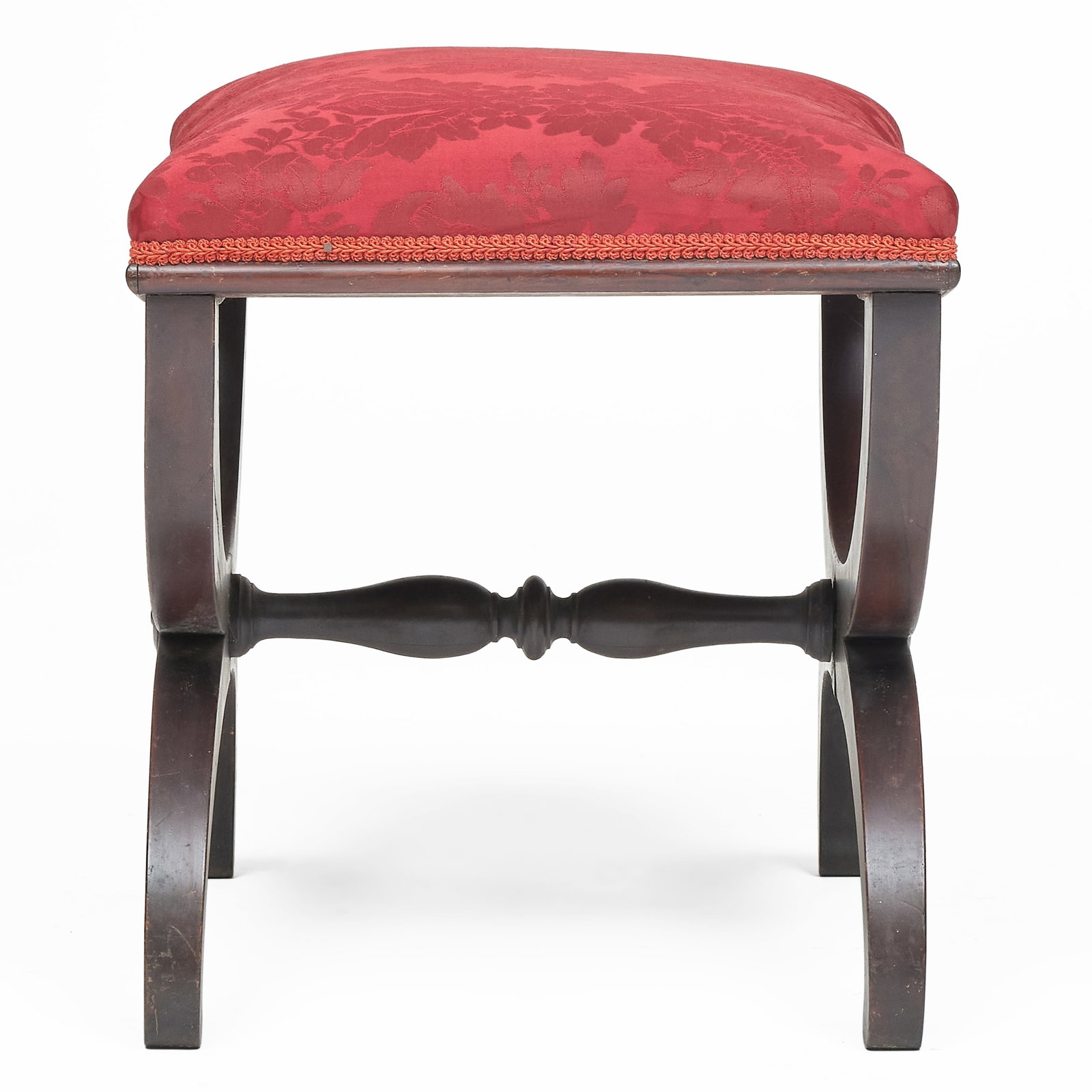 Classical Rosewood Curule Stool - 5