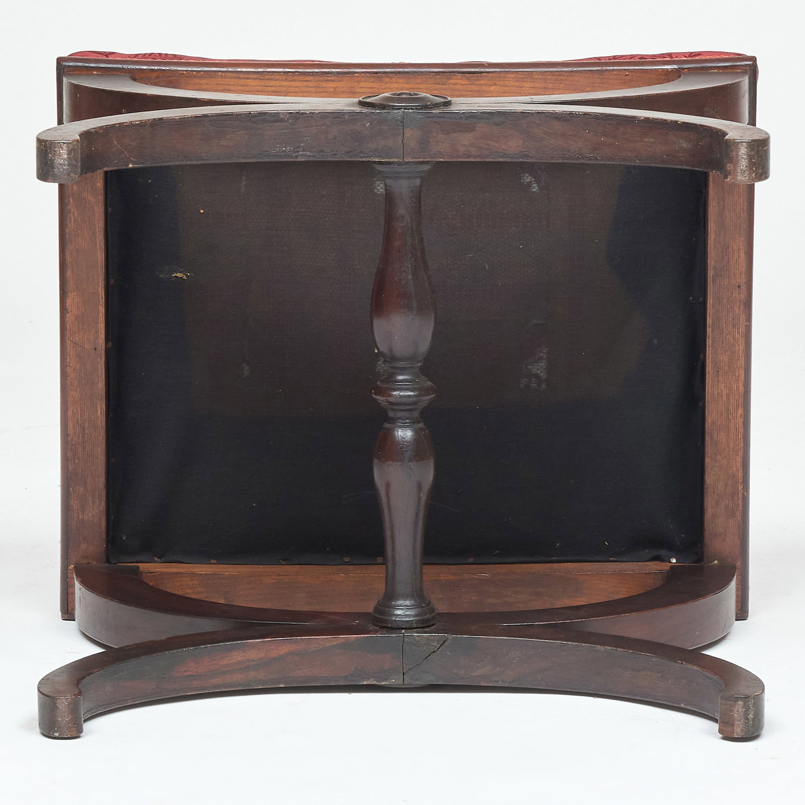 Classical Rosewood Curule Stool - 7