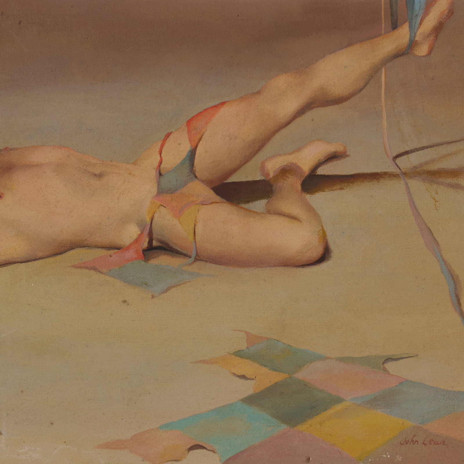 John Lear (1910-2008): Patchwork Fragment - 2